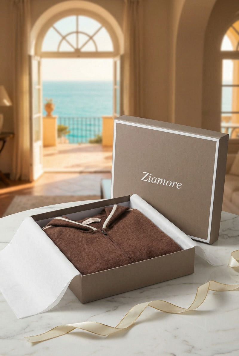 Capri Cashmere Set Brown