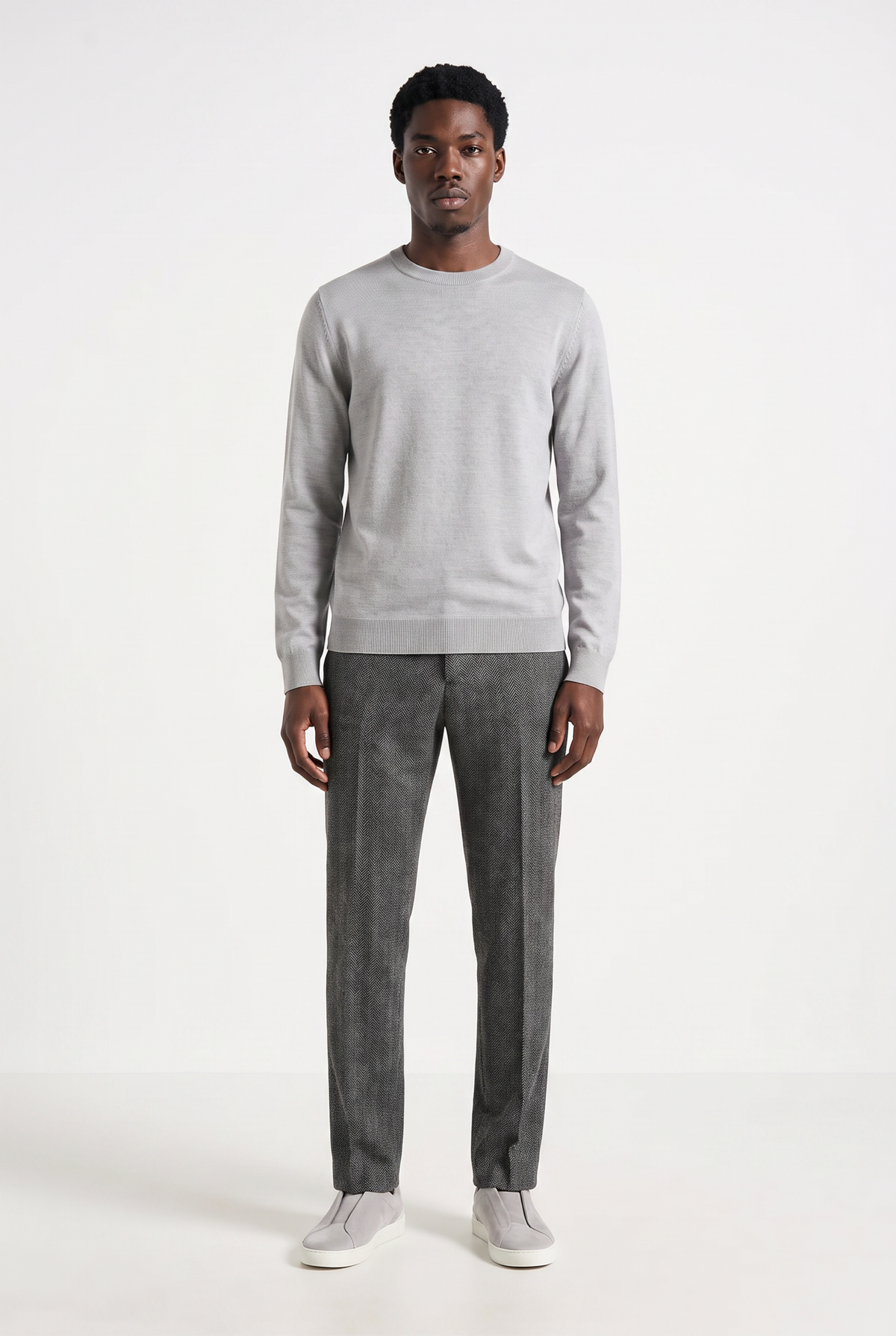 Valmont Knit Light Grey