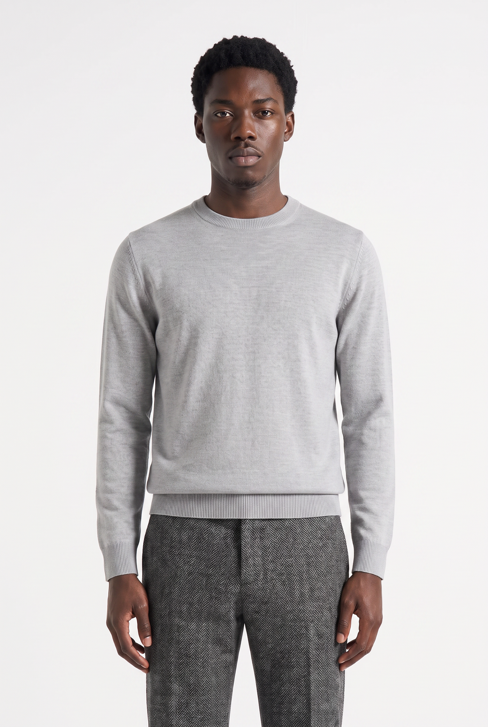 Valmont Knit Light Grey