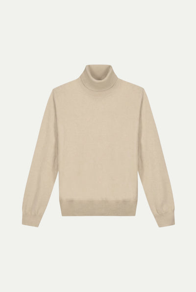 Amalfi Extrafine Rollneck Sand