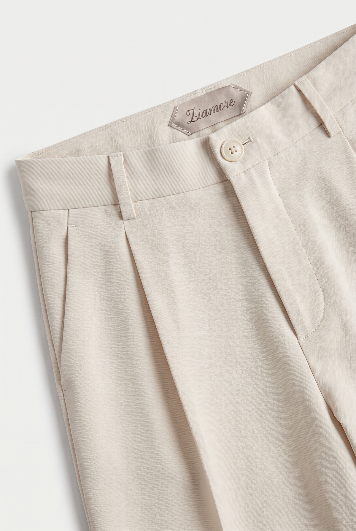 Portofino Wide Leg Trouser Ivory