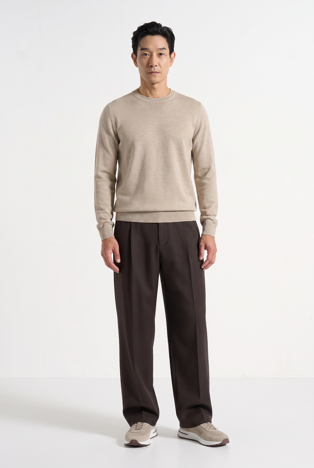 Portofino Wide Leg Trouser Espresso