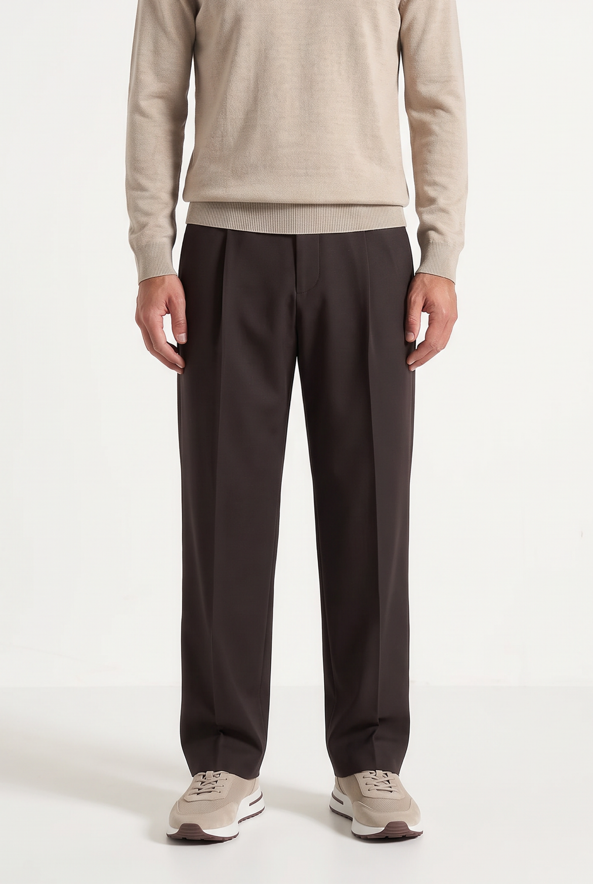 Portofino Wide Leg Trouser Espresso