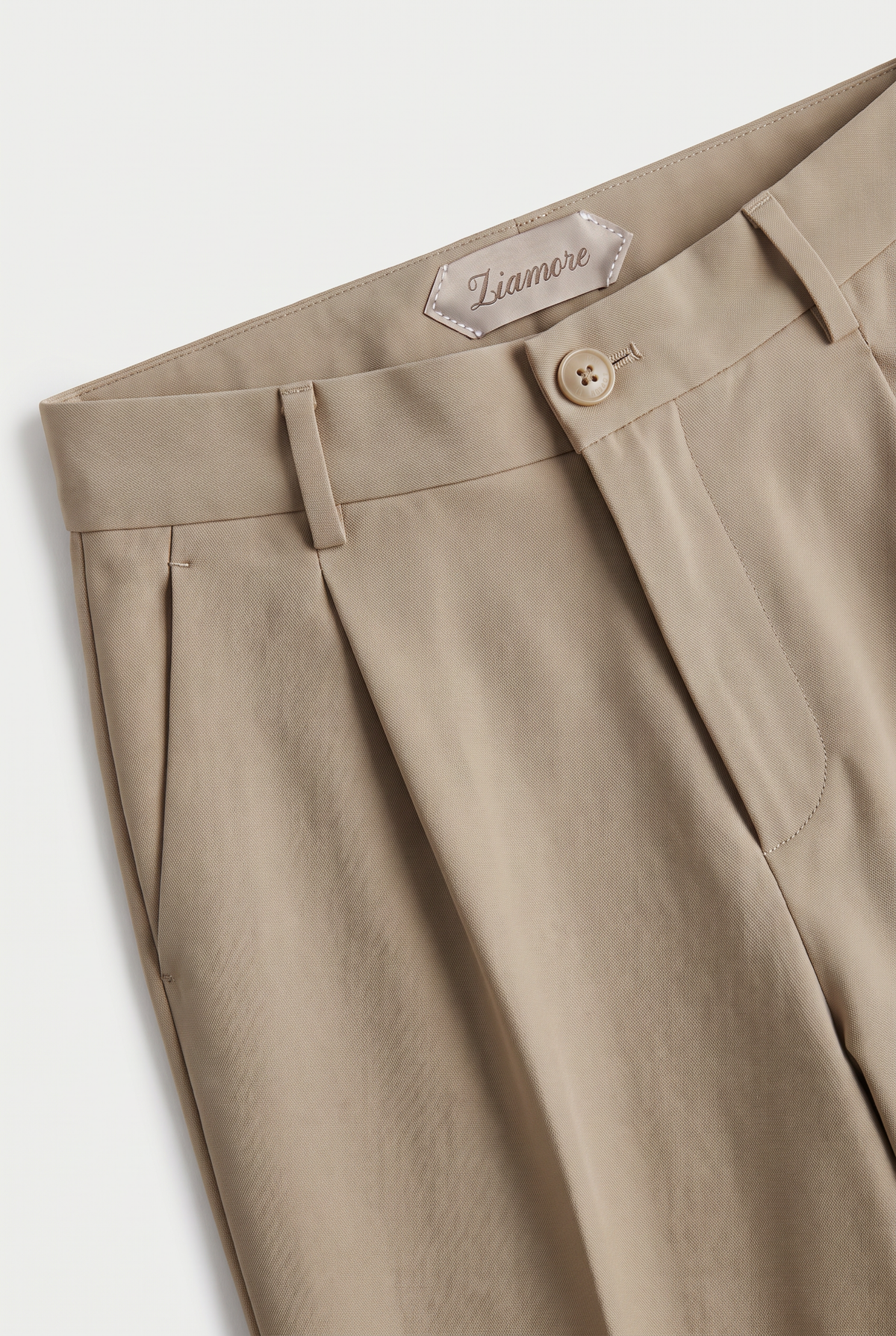 Portofino Wide Leg Trouser Sand