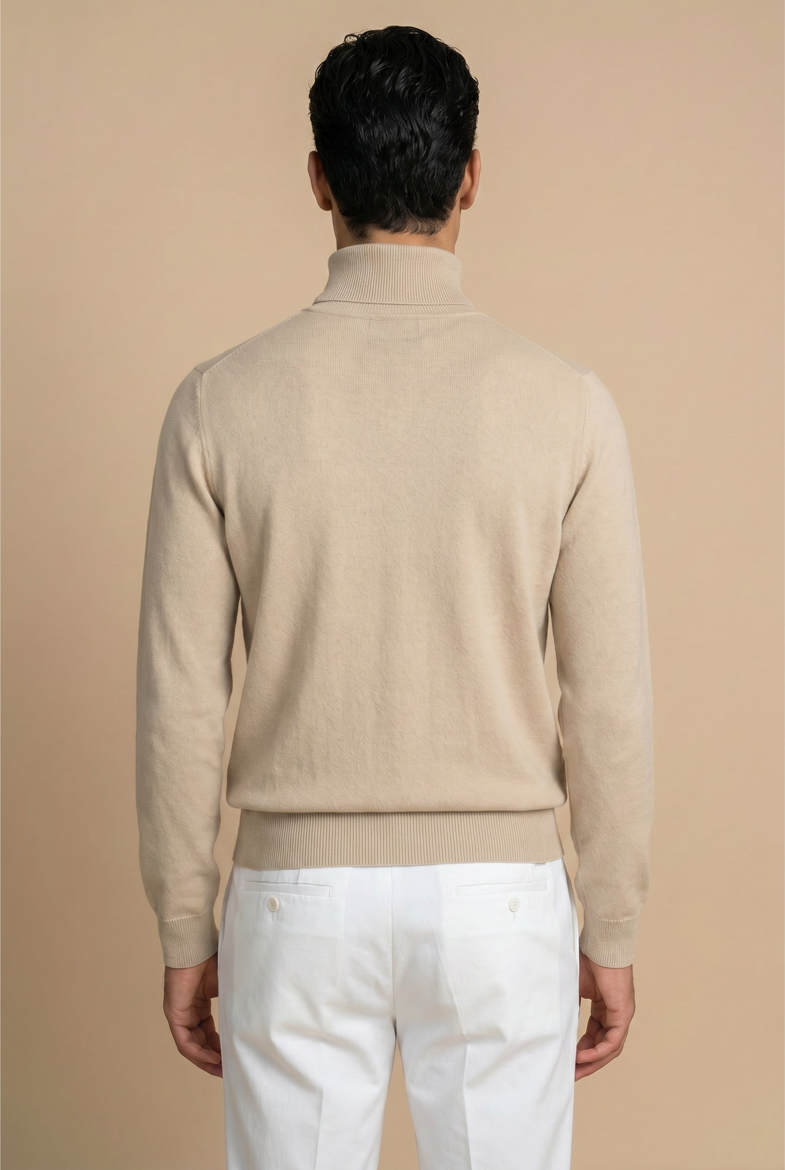 Amalfi Extrafine Rollneck Sand