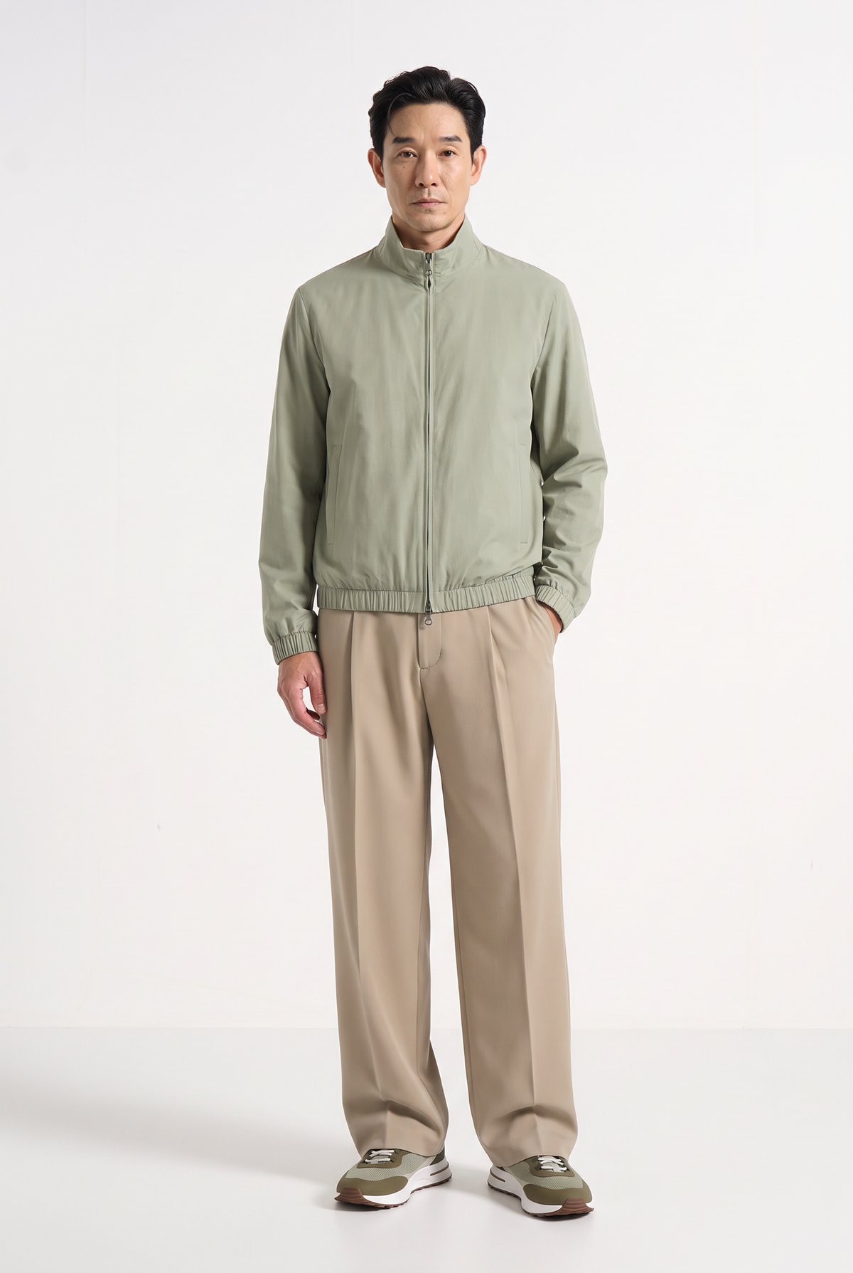 Portofino Wide Leg Trouser Sand