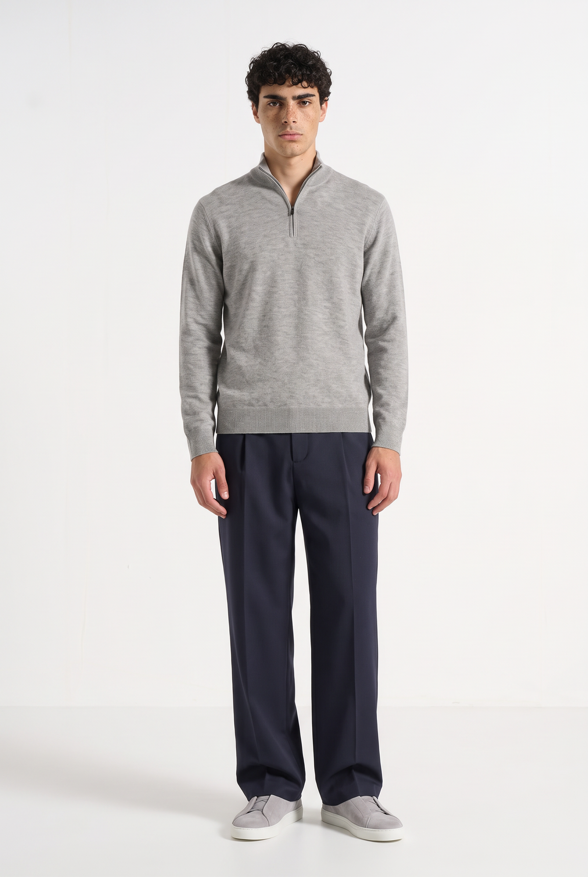Portofino Wide Leg Trouser Navy