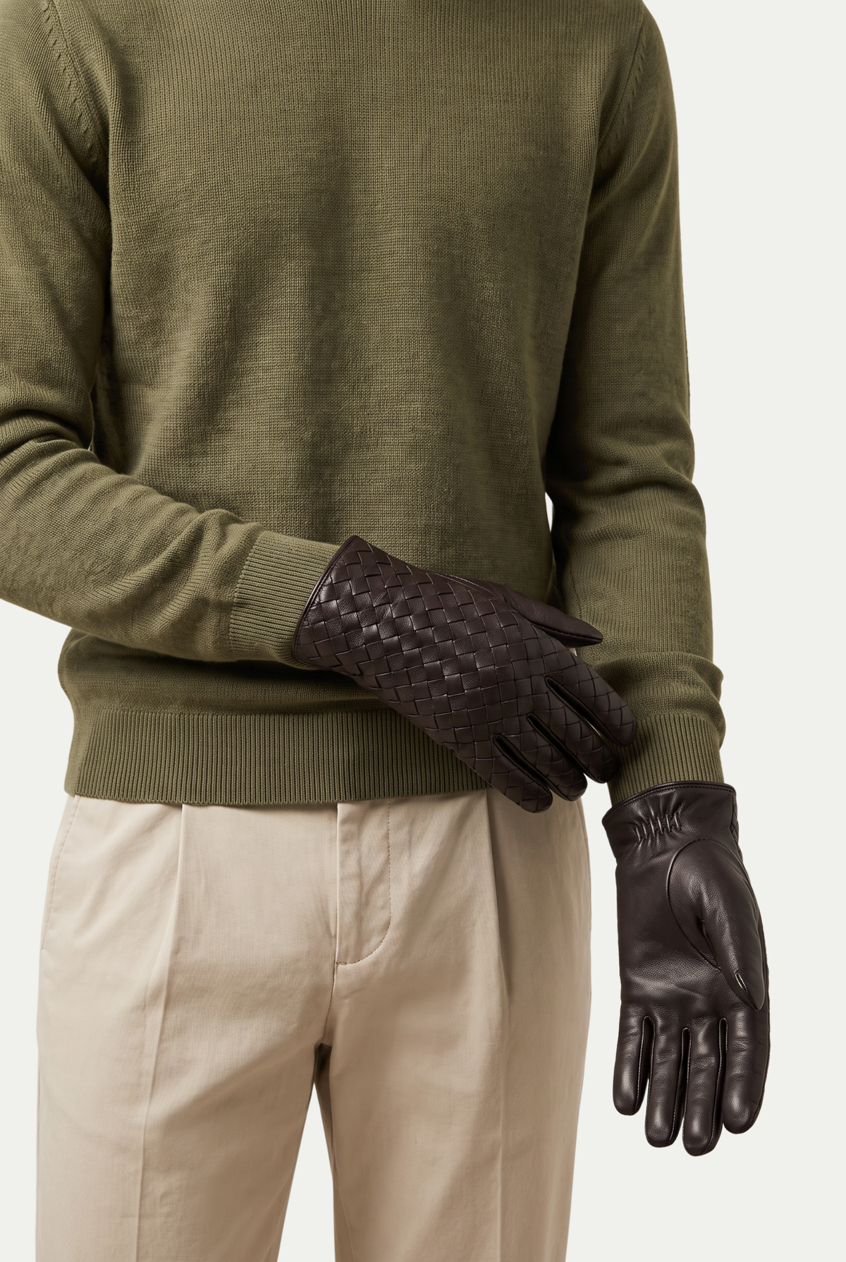 Heritage Leather Gloves Espresso