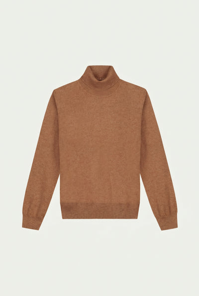 Amalfi Extrafine Rollneck Brown