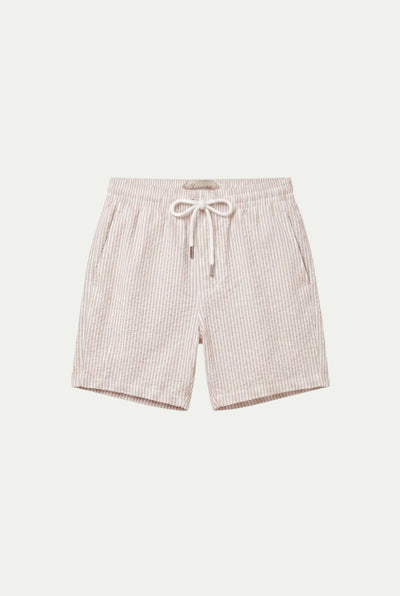 Amalfi Swim Short Sand/White Stripe