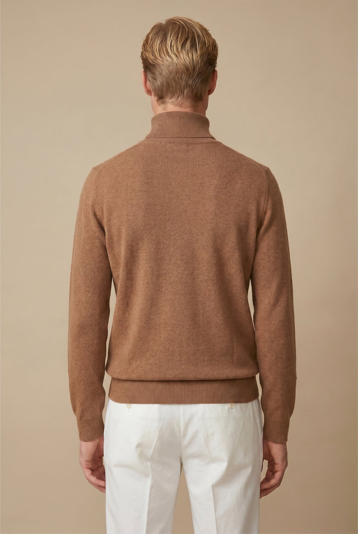 Amalfi Extrafine Rollneck Brown