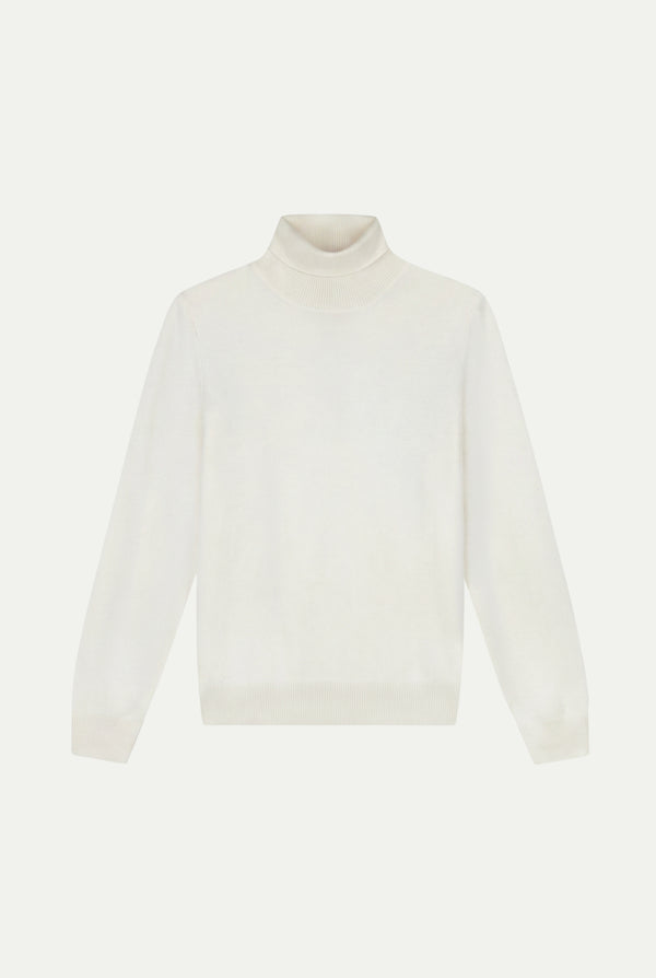 Amalfi Extrafine Rollneck White