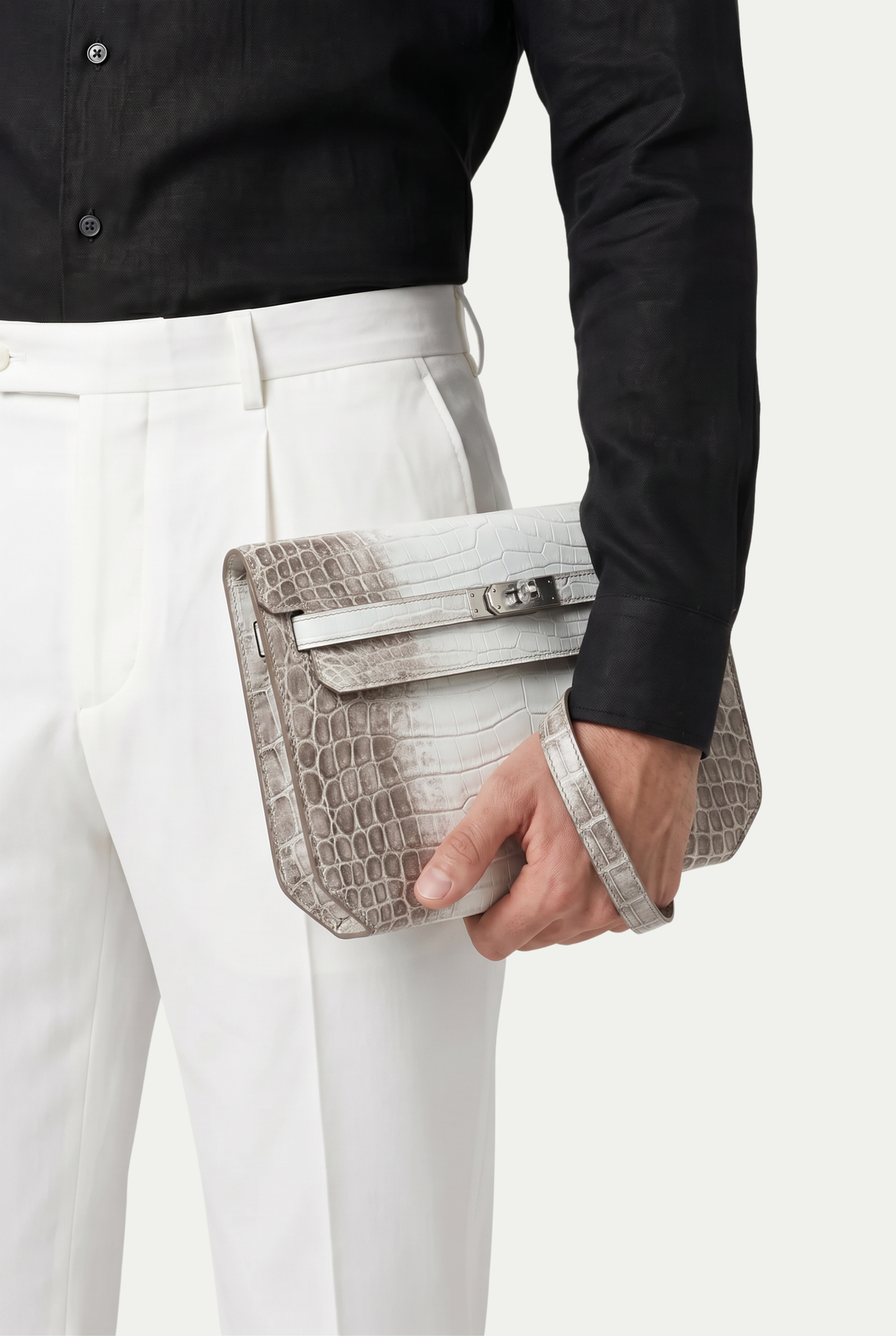 Ziamore Crocodile Pouch Glacier