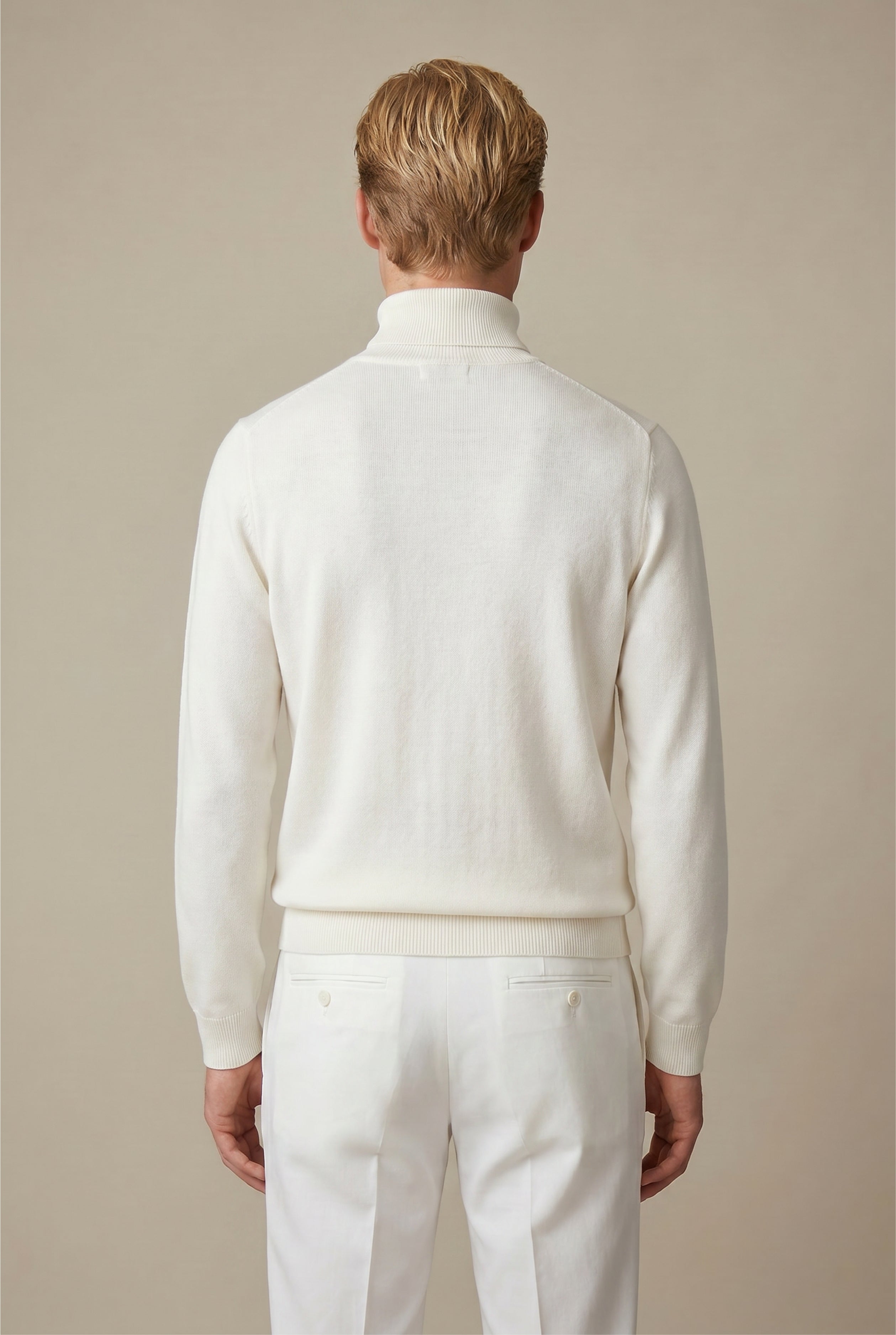 Amalfi Extrafine Rollneck White