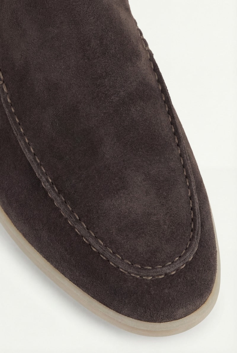 Yacht Suède Mule Brown