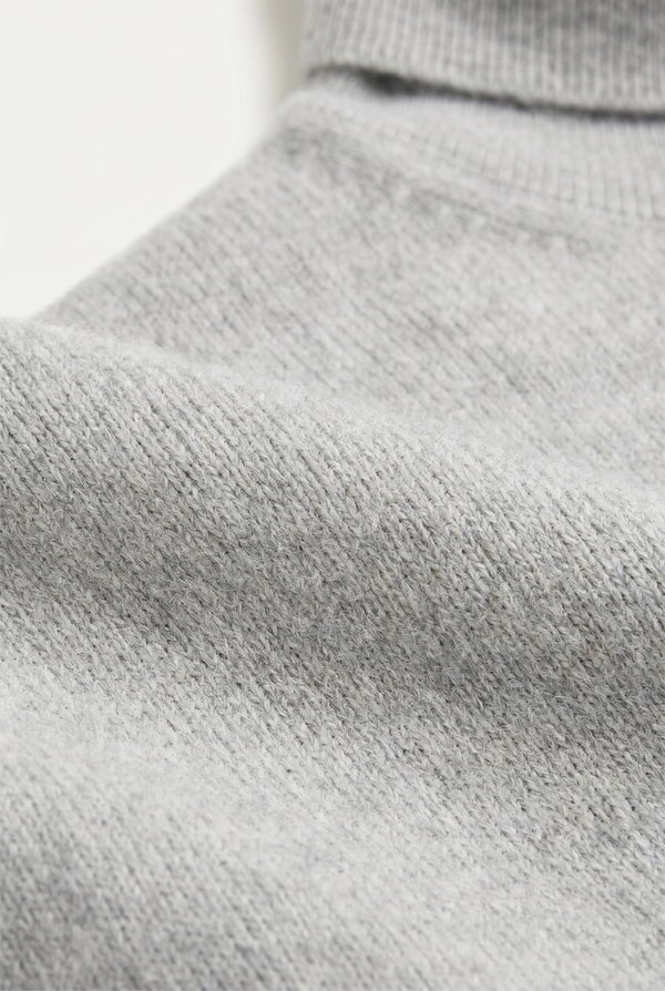Amalfi Extrafine Rollneck Grey Marl