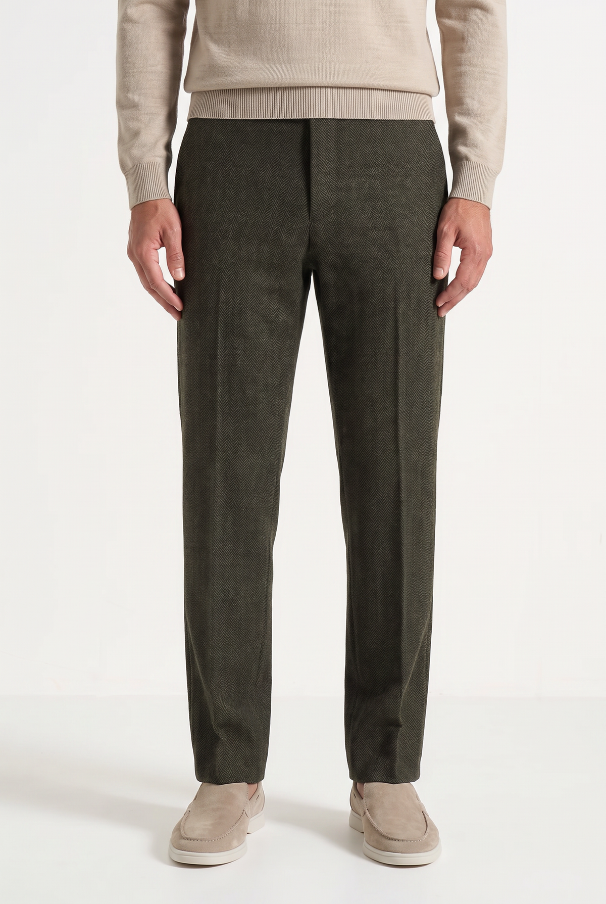 Como Tailored Trouser Olive