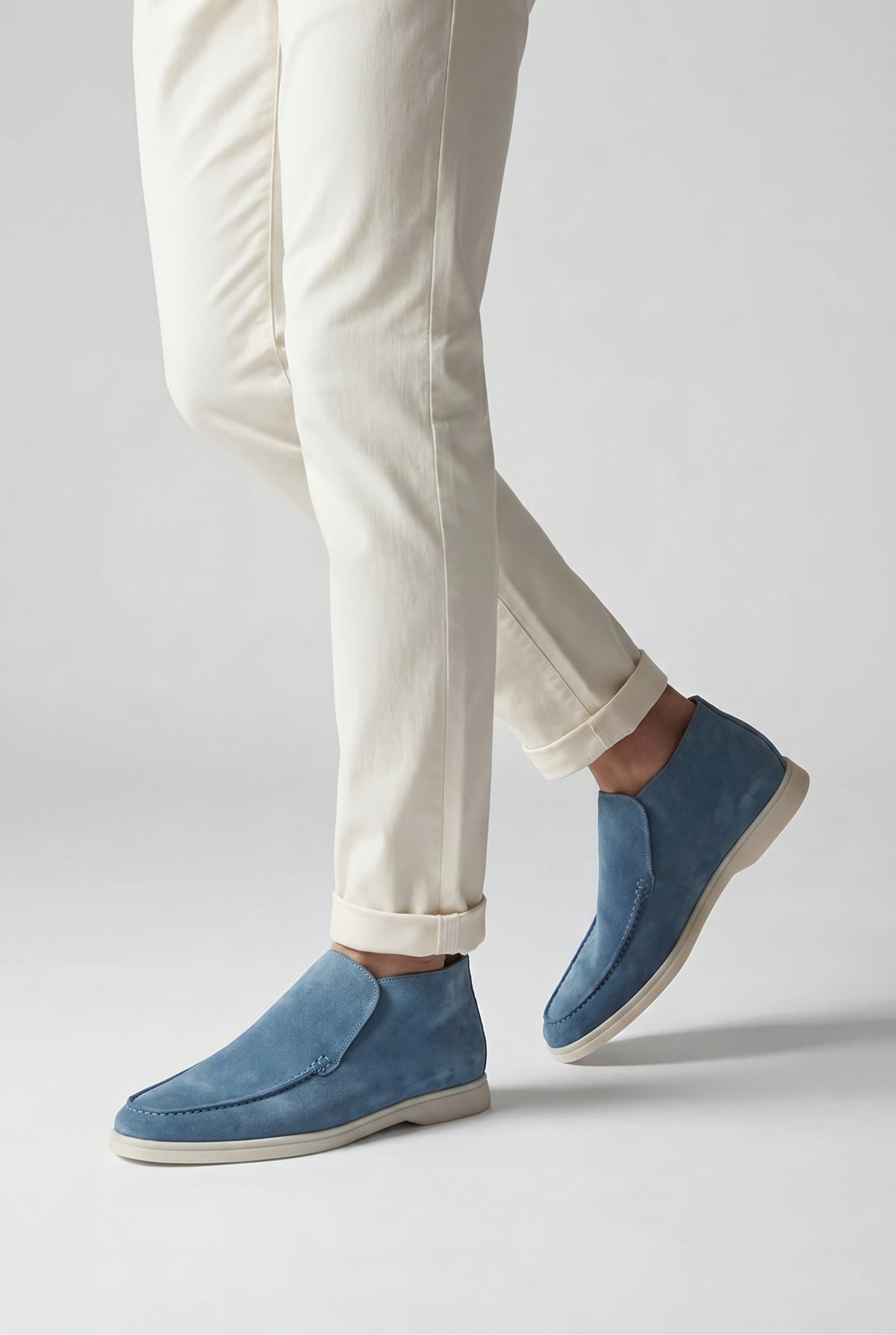 Amalfi Suède City Loafer Blue