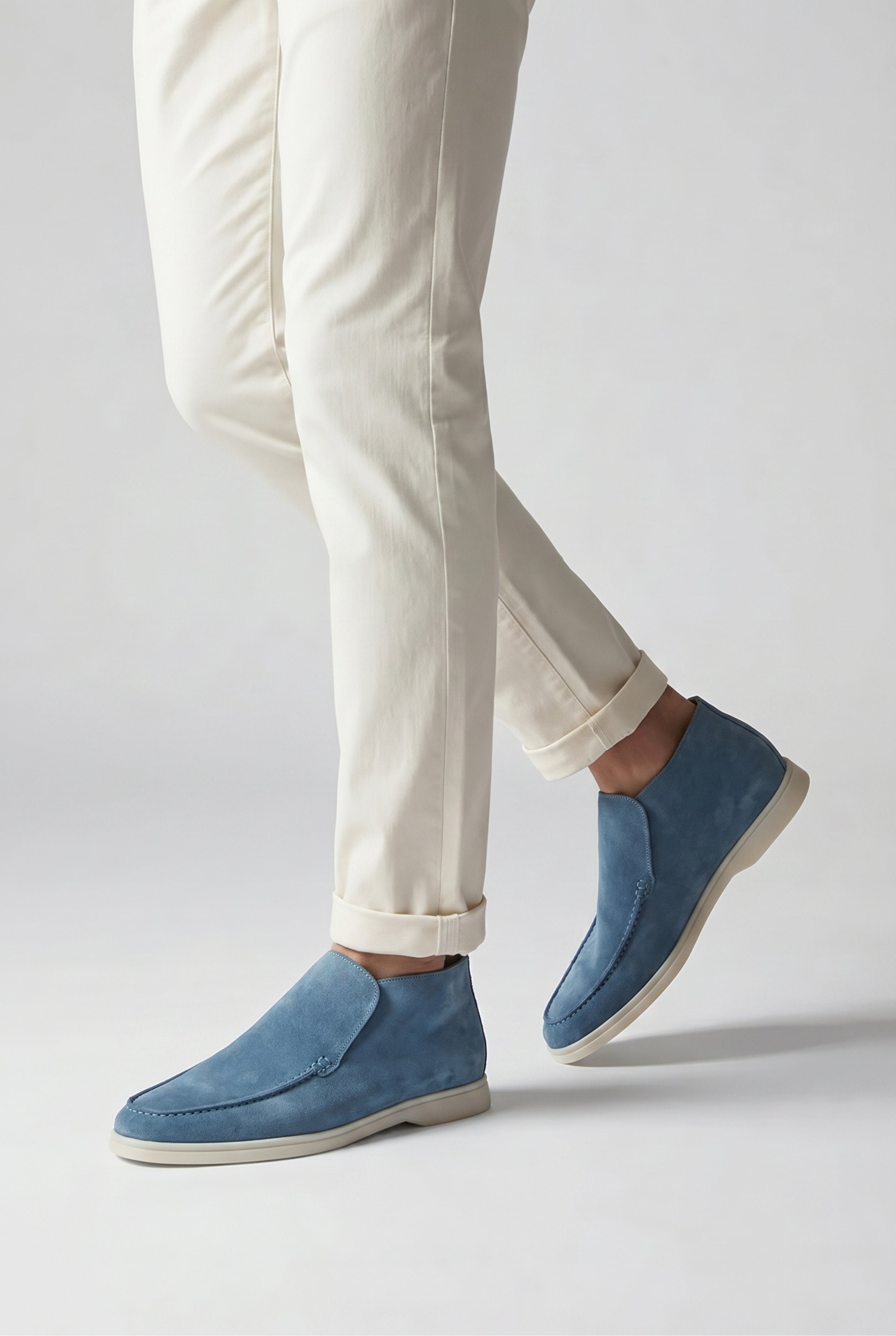 Amalfi Suède City Loafer Blue