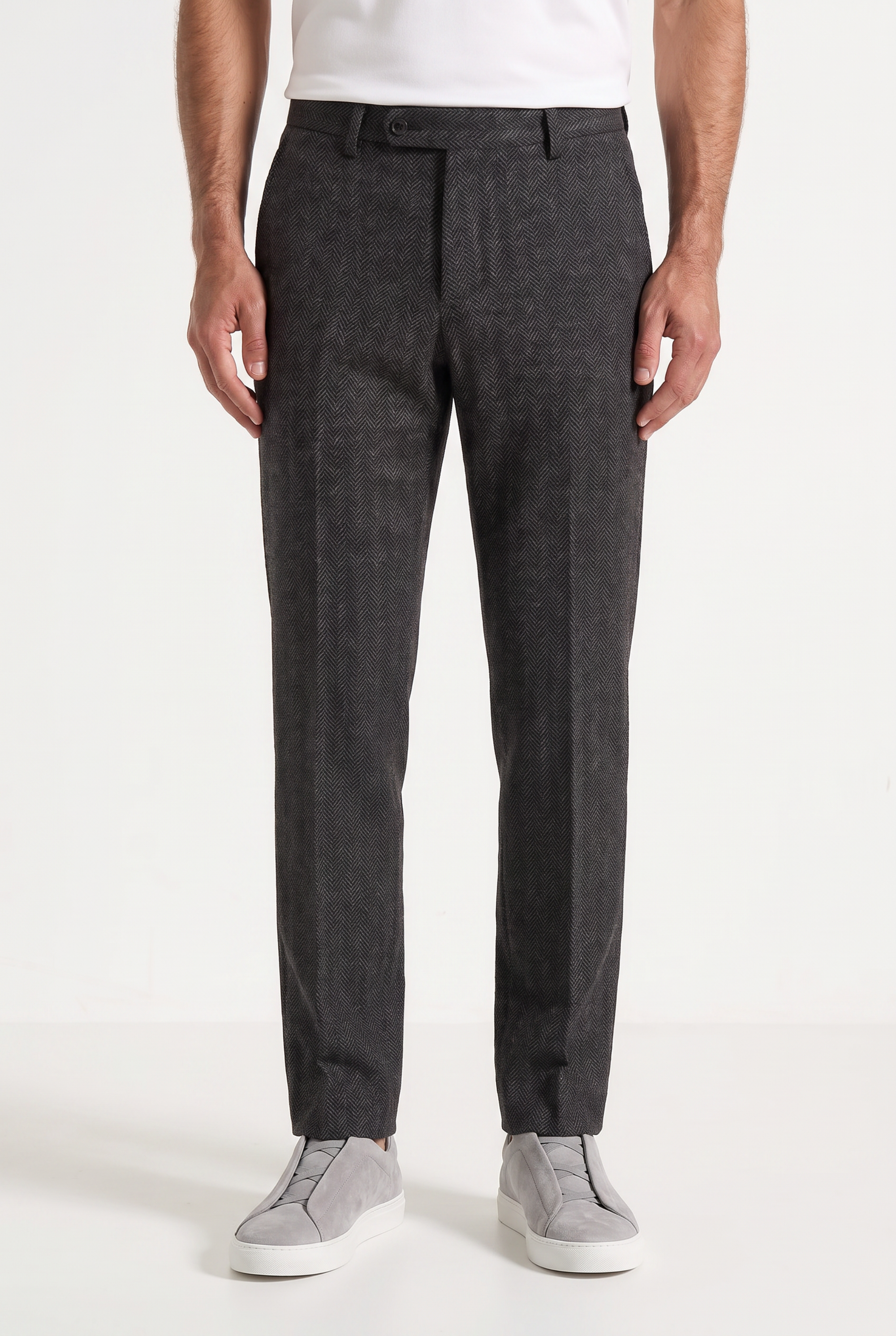 Como Tailored Trouser Charcoal