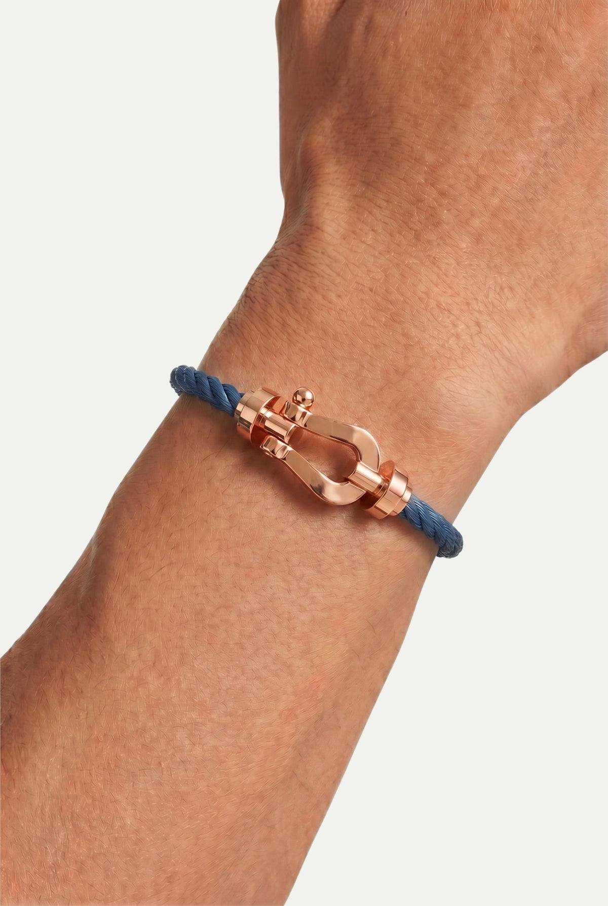 Ziamore Yacht Bracelet Navy/Rose Gold