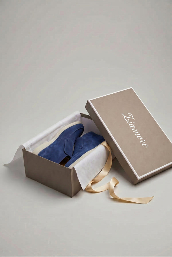 Amalfi Suède City Loafer Royal Blue