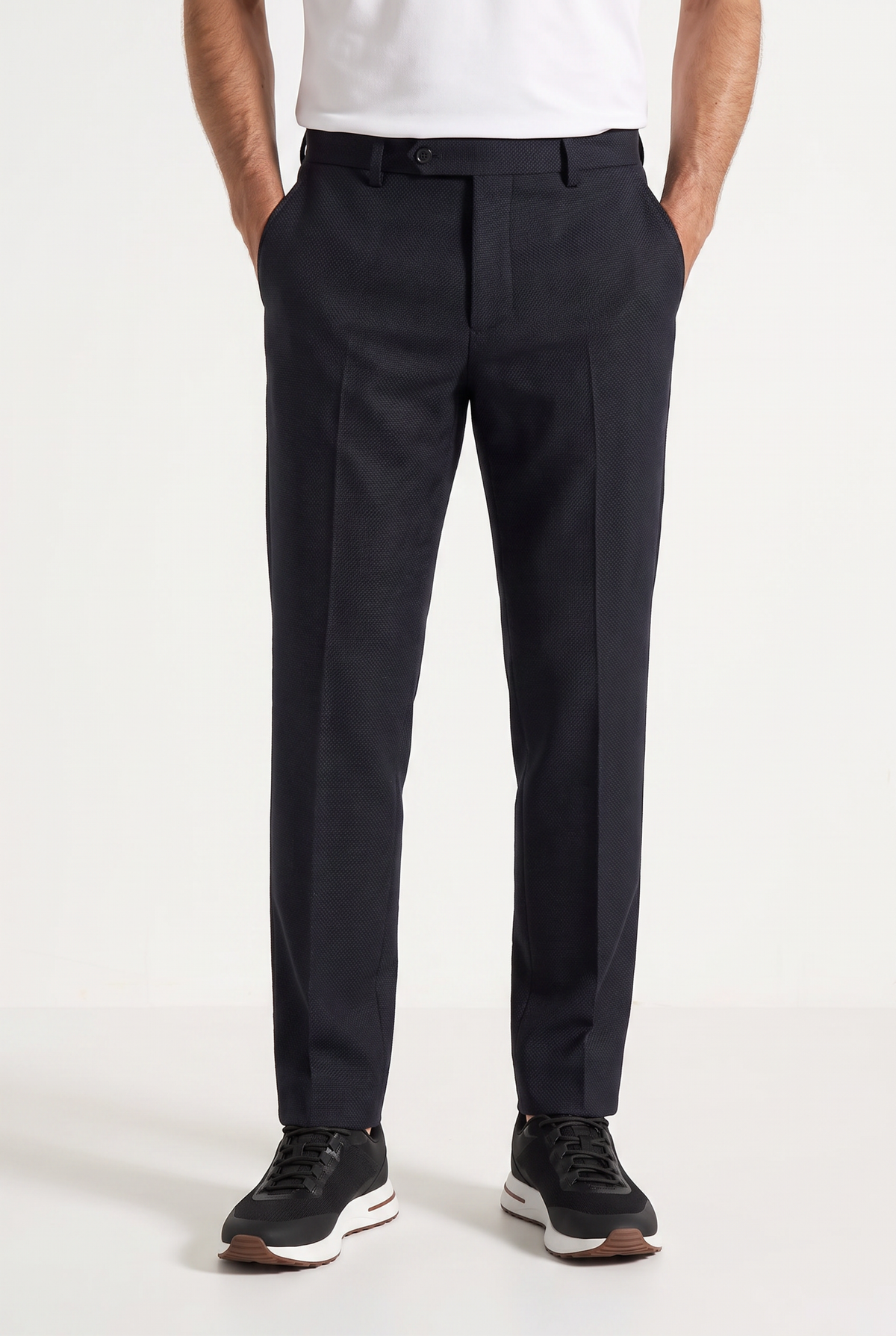 Como Tailored Trouser Navy