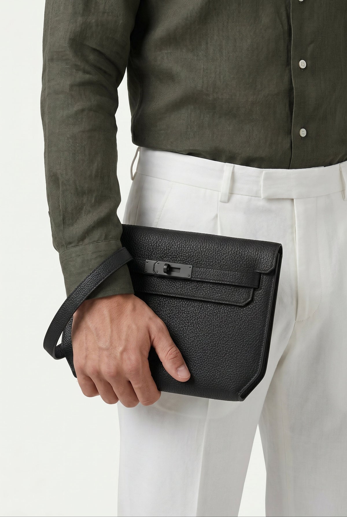 Ziamore Leather Pouch Black