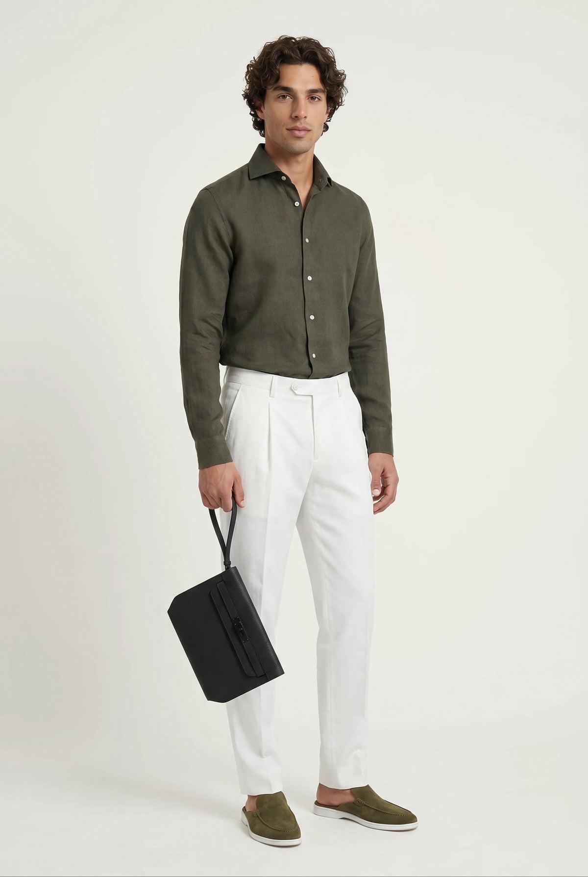 Ziamore Leather Pouch Black