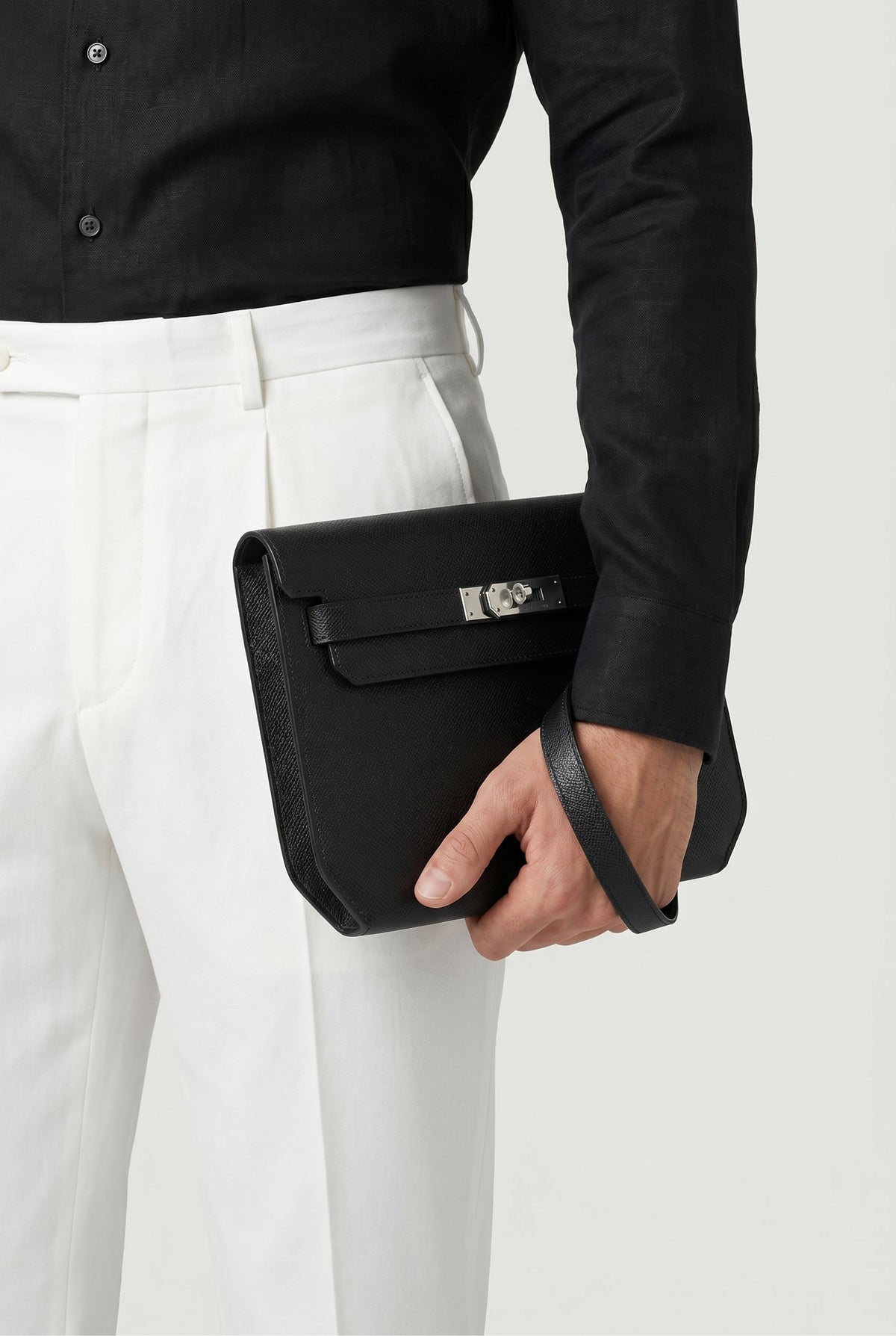 Ziamore Leather Pouch Graphite
