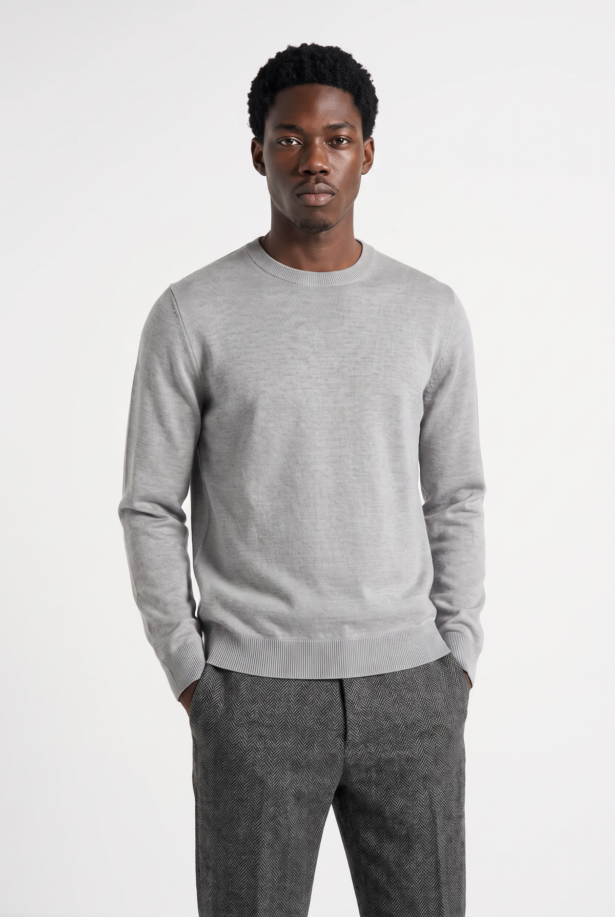 Valmont Knit Light Grey