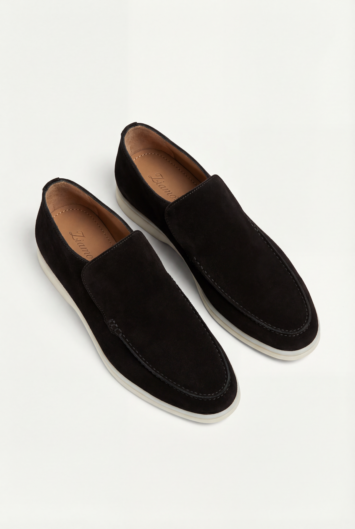 Amalfi Suede City Loafer Black