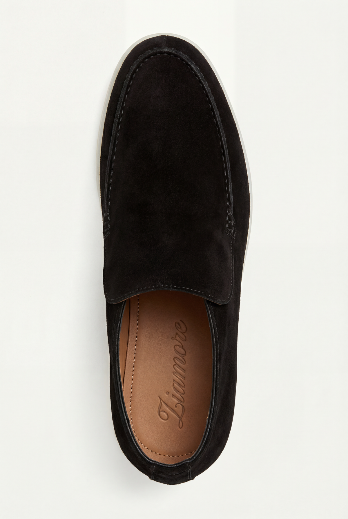 Amalfi Suede City Loafer Black