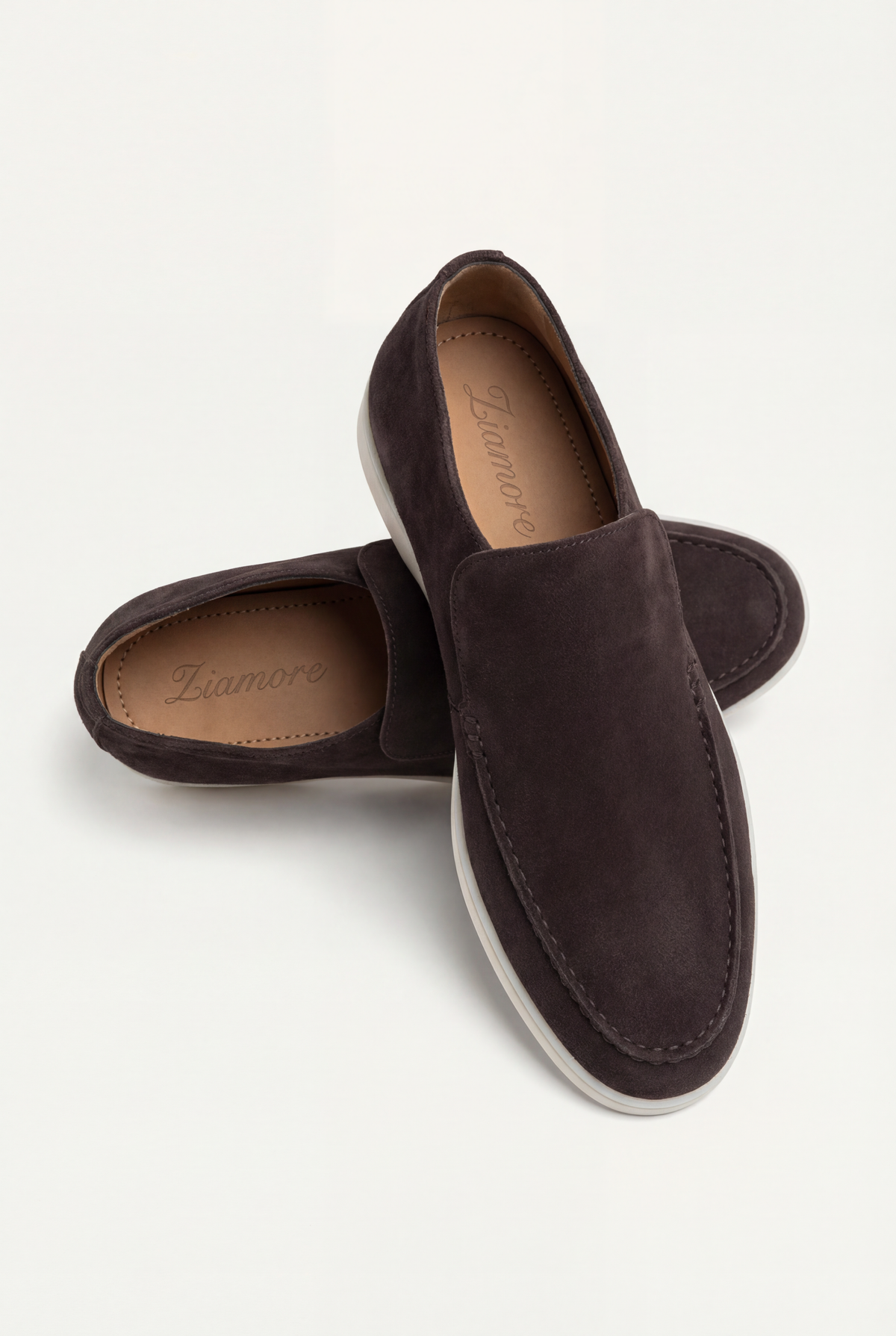 Amalfi Suede City Loafer Brown