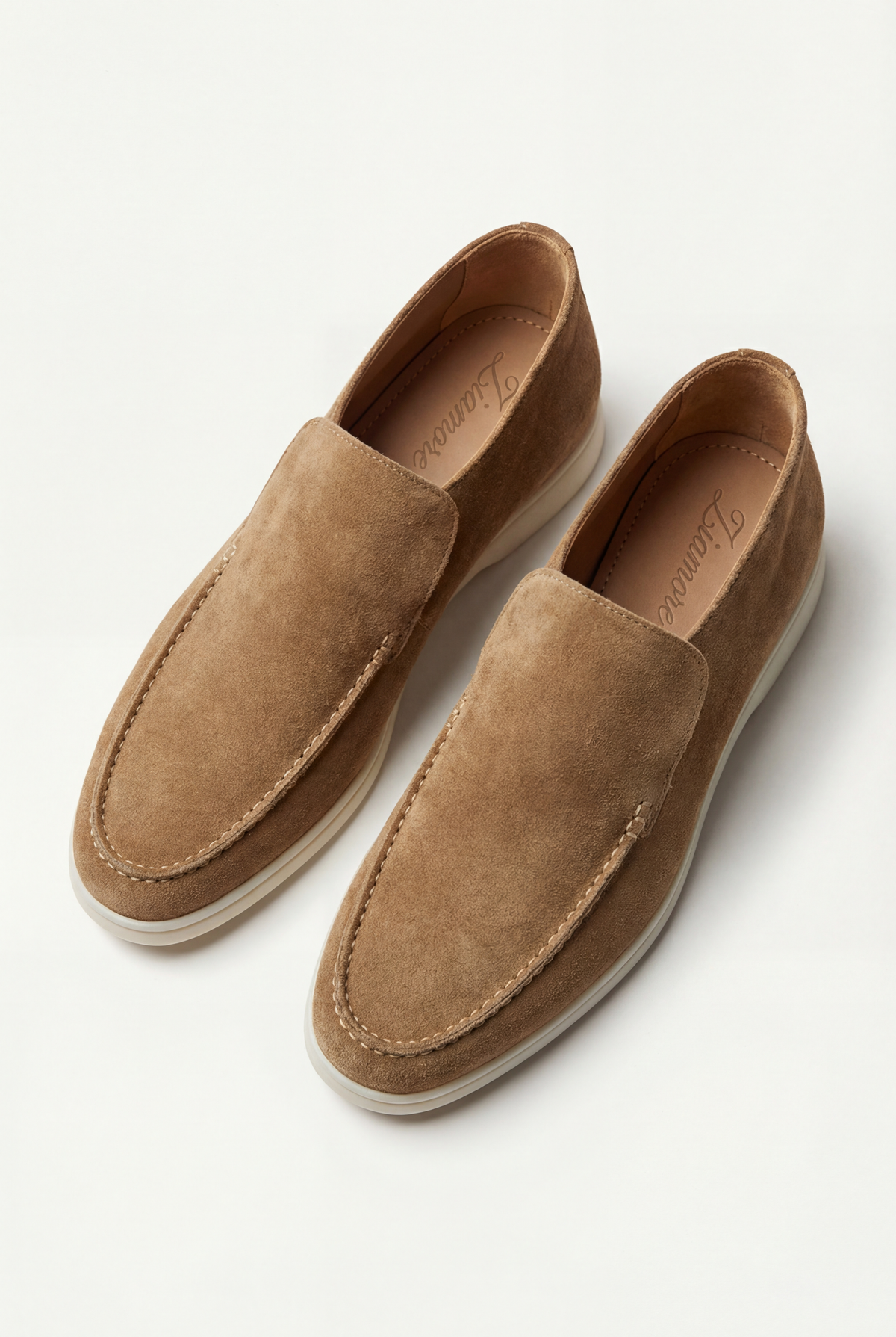 Amalfi Suede City Loafer Desert