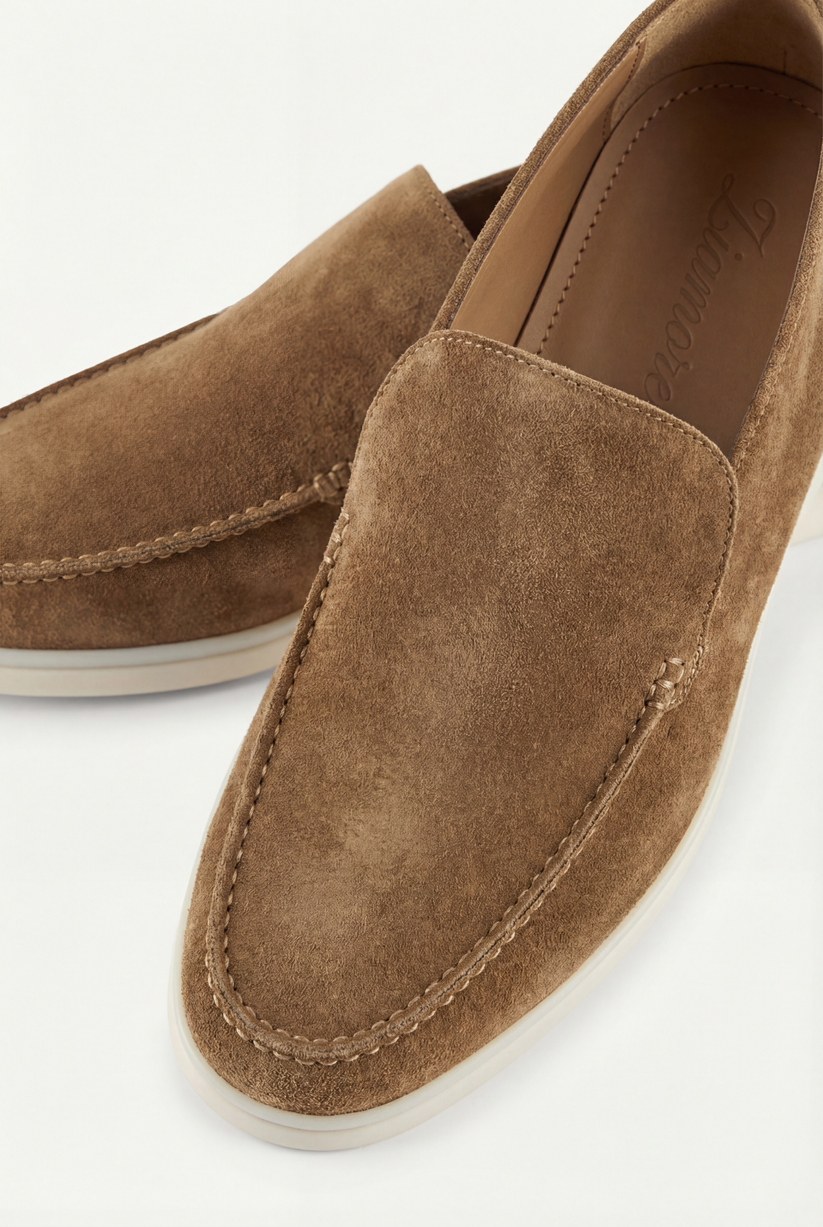 Amalfi Suede City Loafer Desert