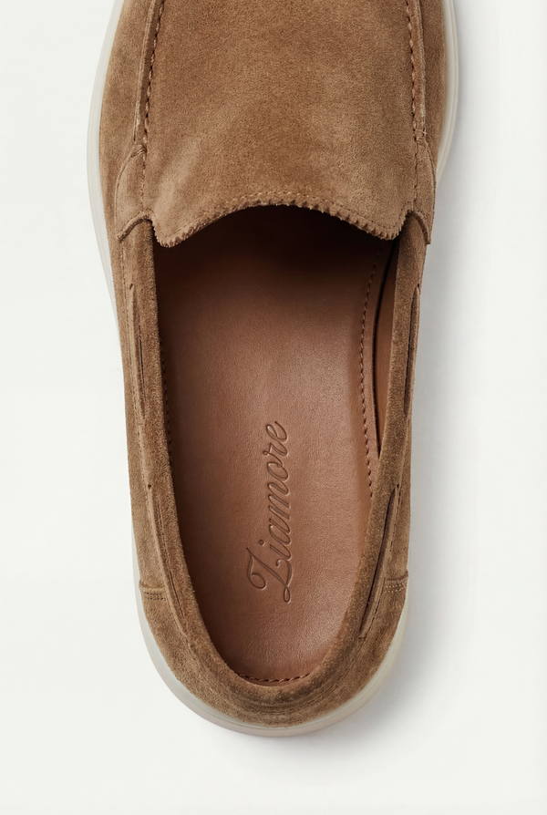 Amalfi Classic Suede Loafer Desert