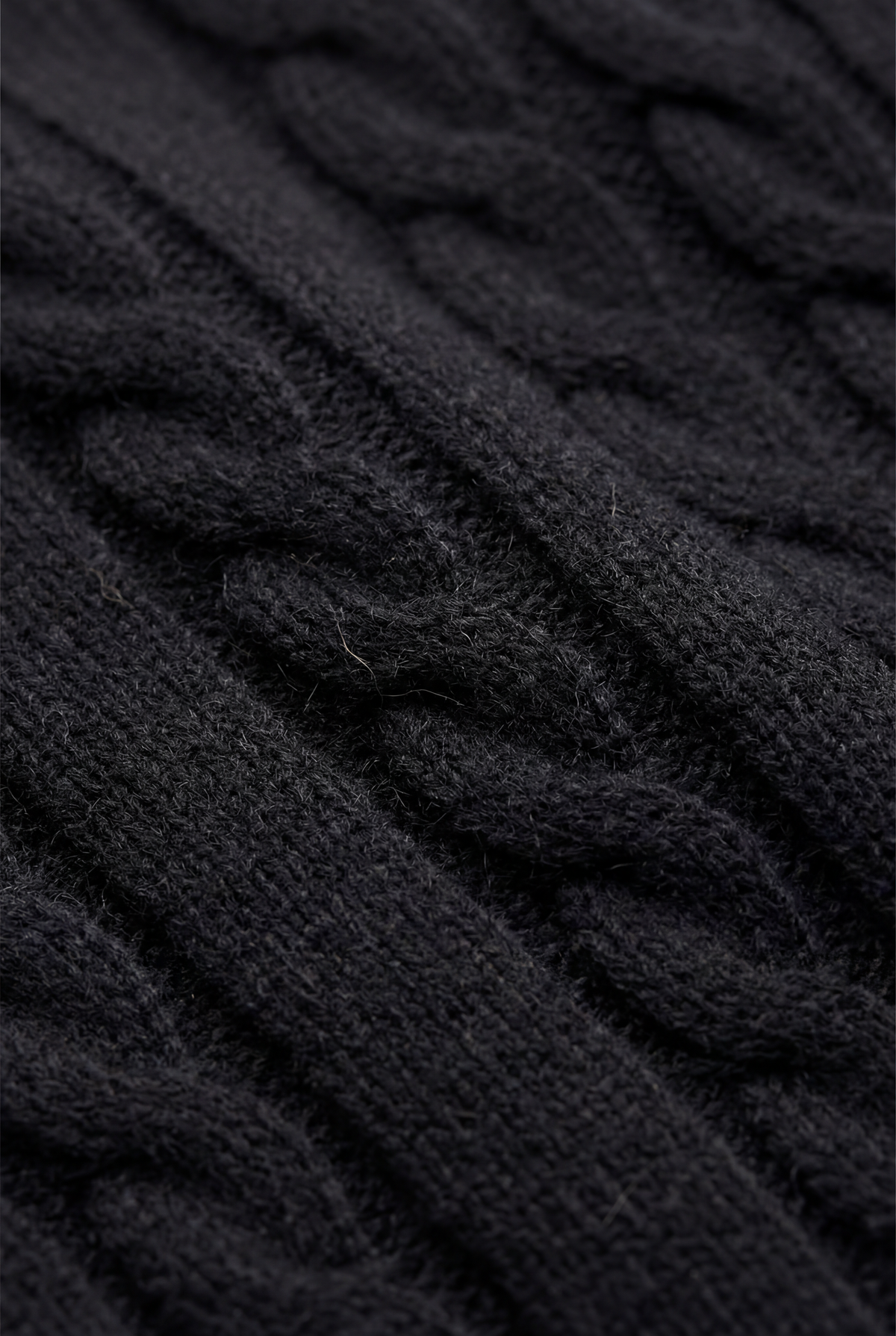 Como Cashmere Crewneck Black