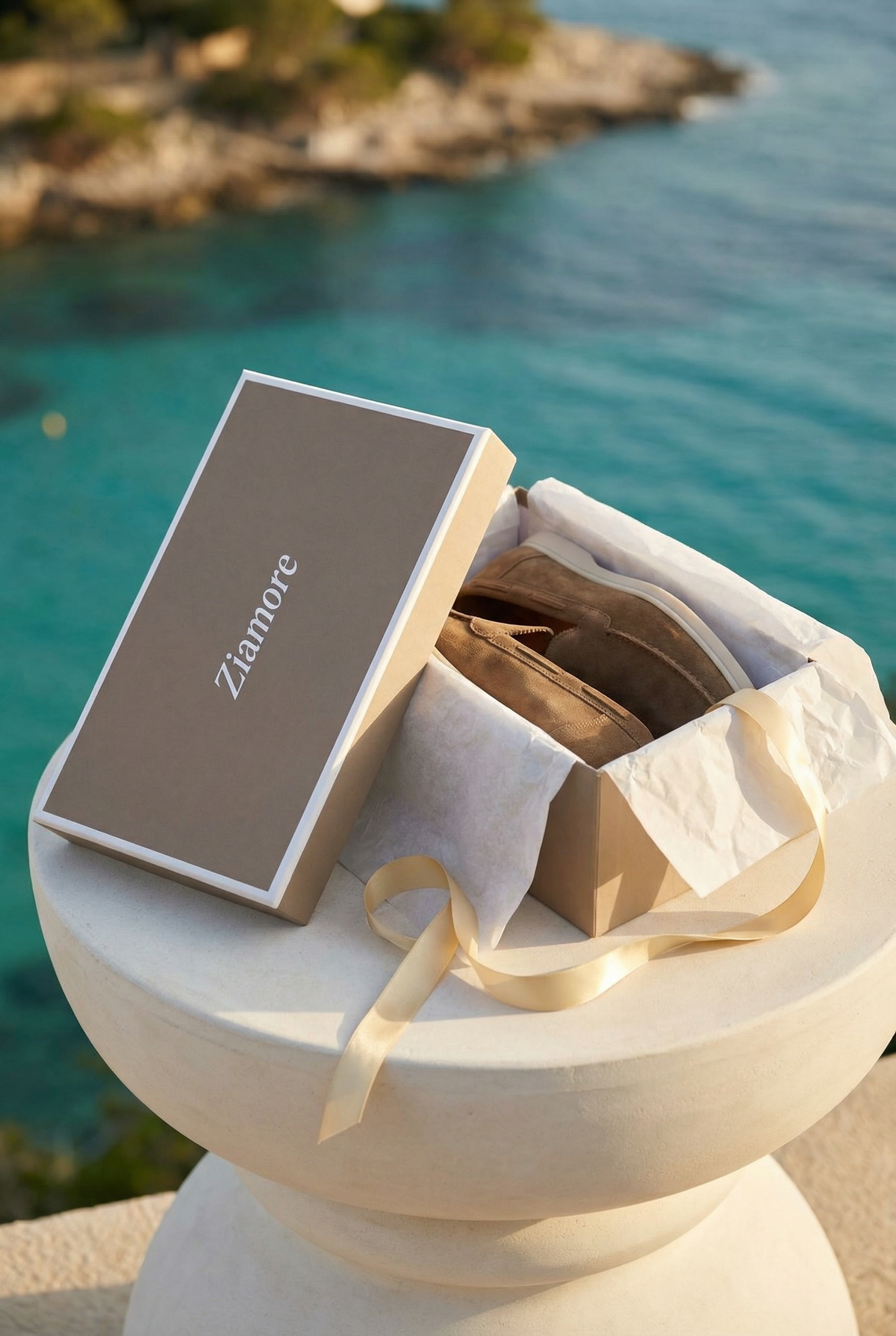 Amalfi Classic Suede Loafer Desert