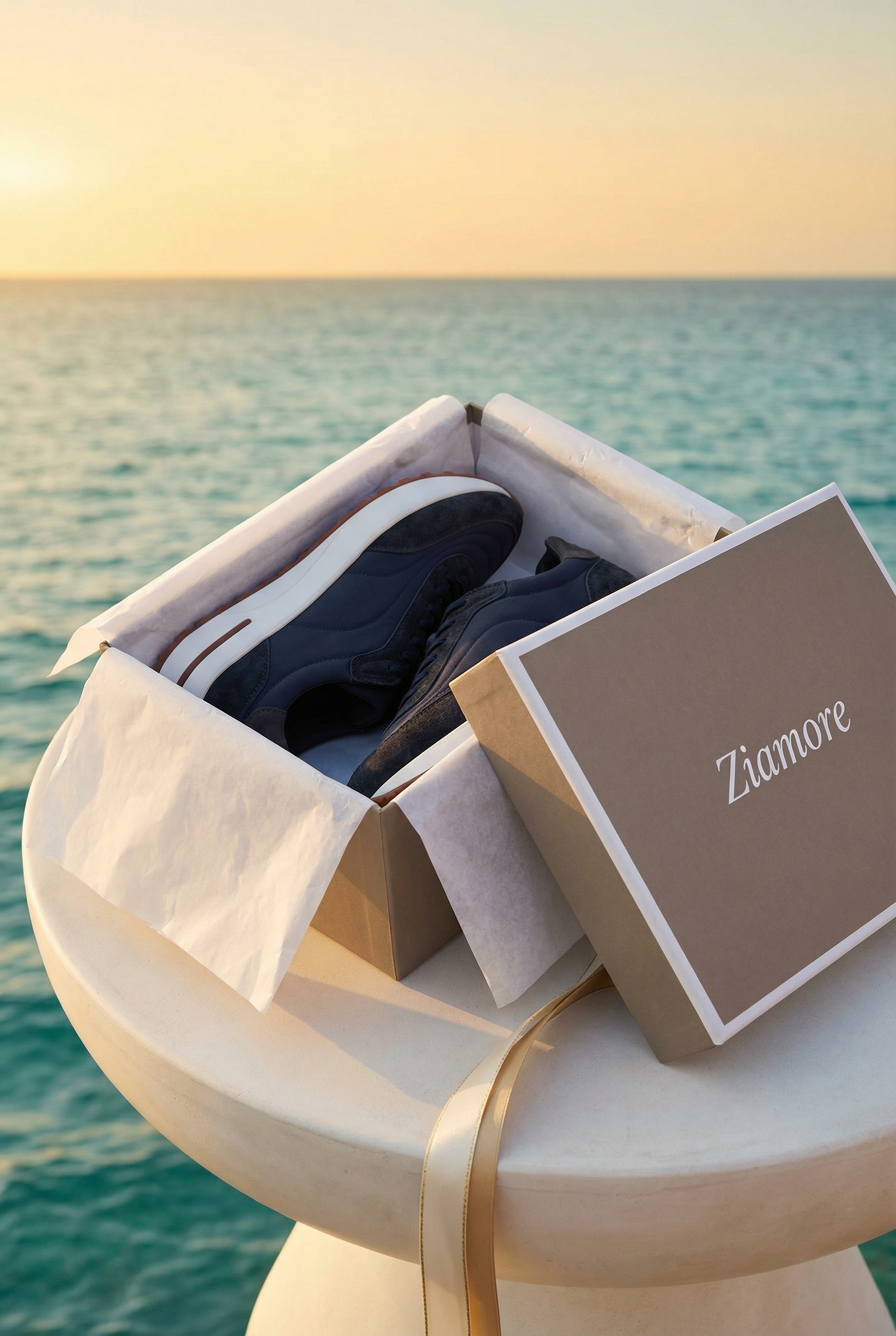 Portofino Sneaker Suede Blue