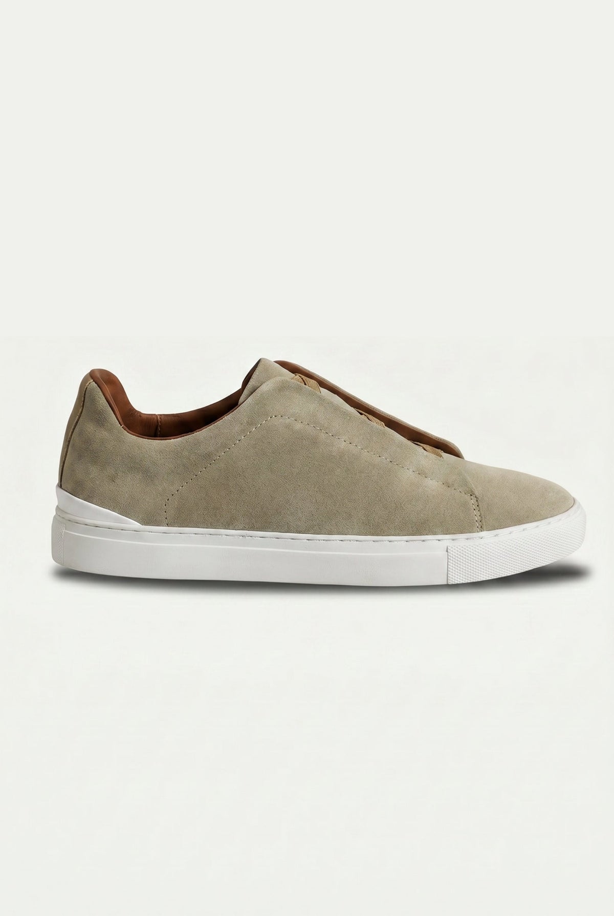Monaco Suede Sneaker Saga Olive