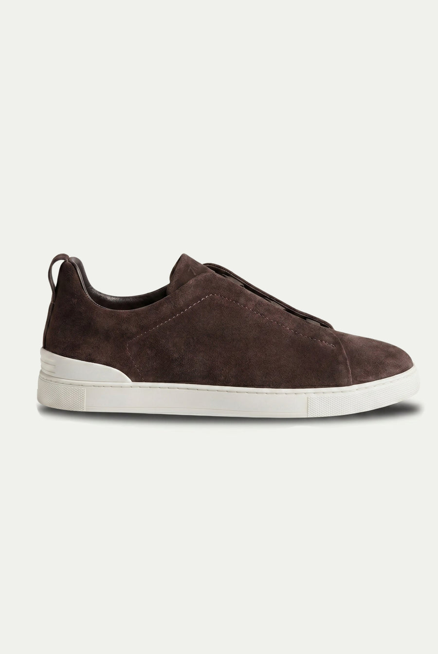 Monaco Suede Sneaker Taupe