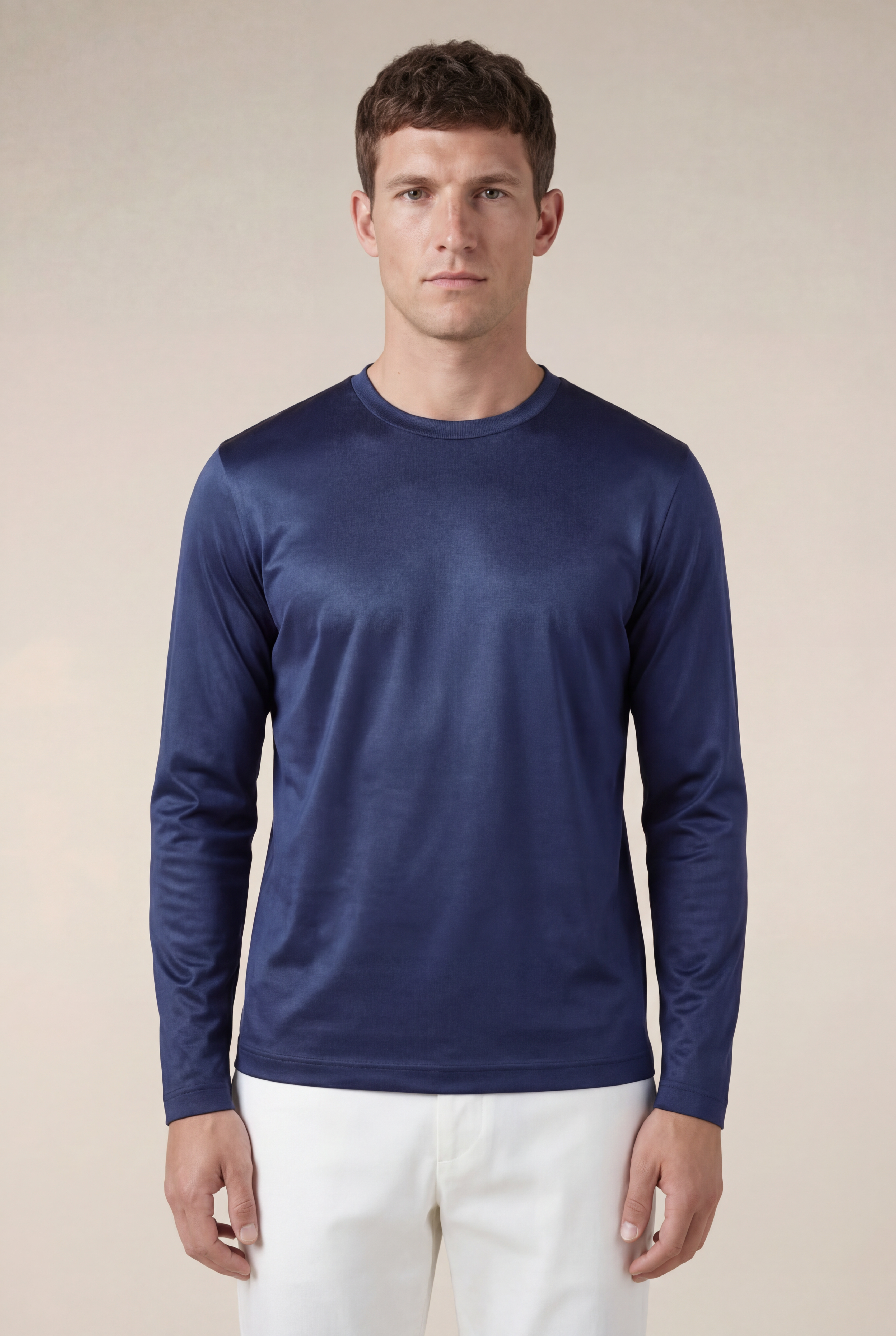Portofino Long Sleeve Tee Navy