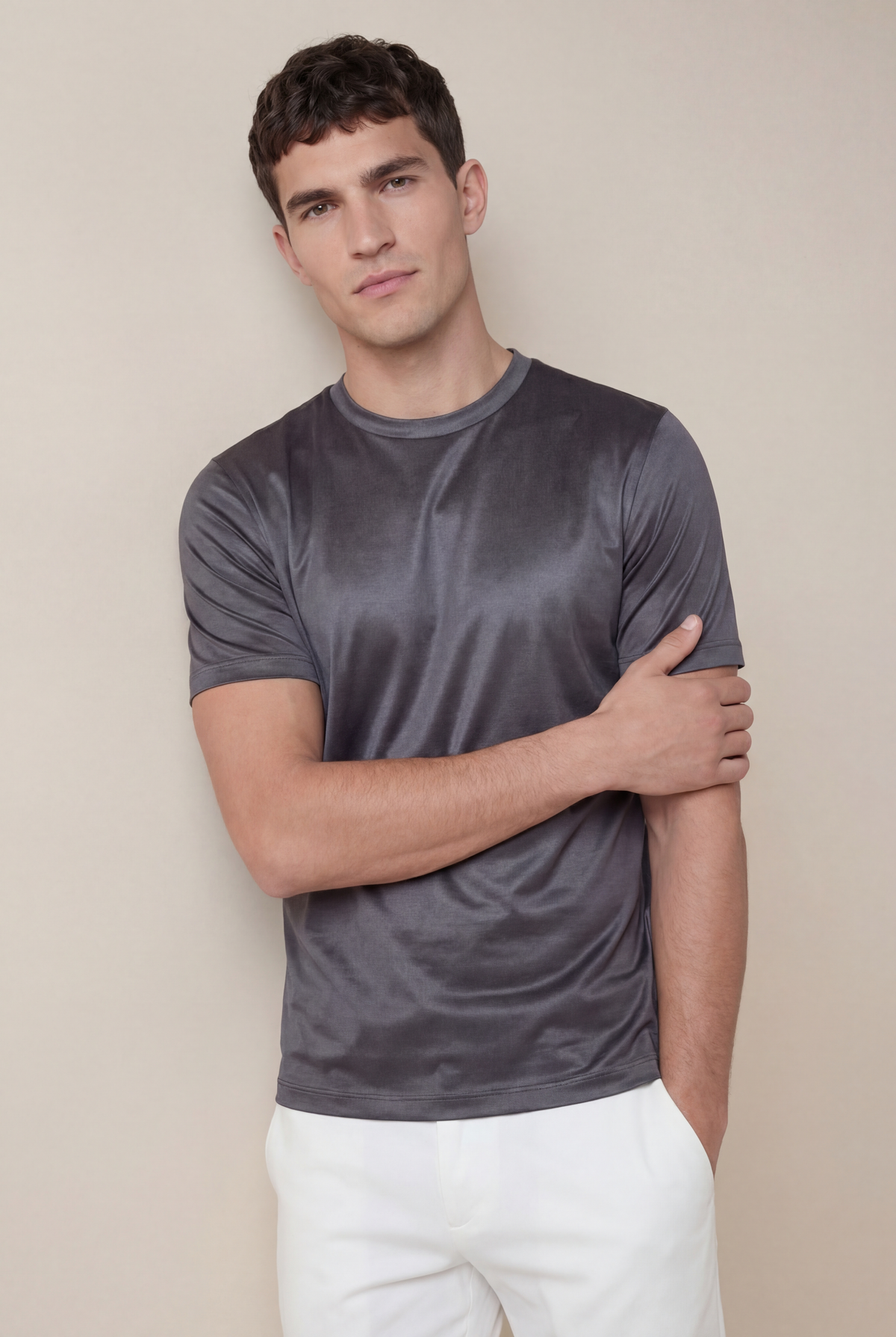 Portofino Tee Grey