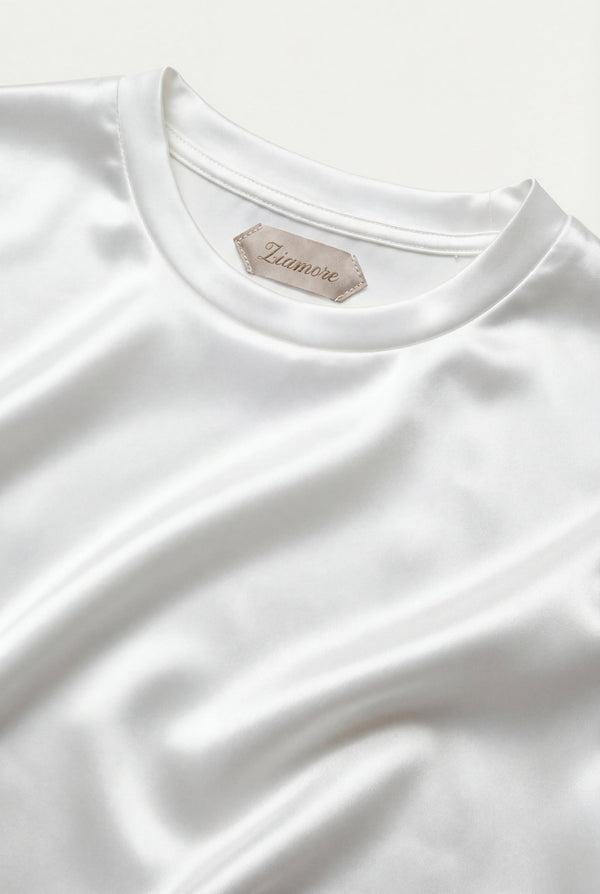Portofino Long Sleeve Tee White