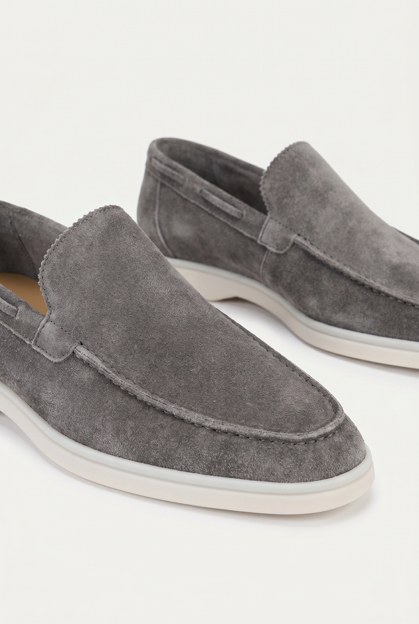 Amalfi Classic Suède Loafer Grey