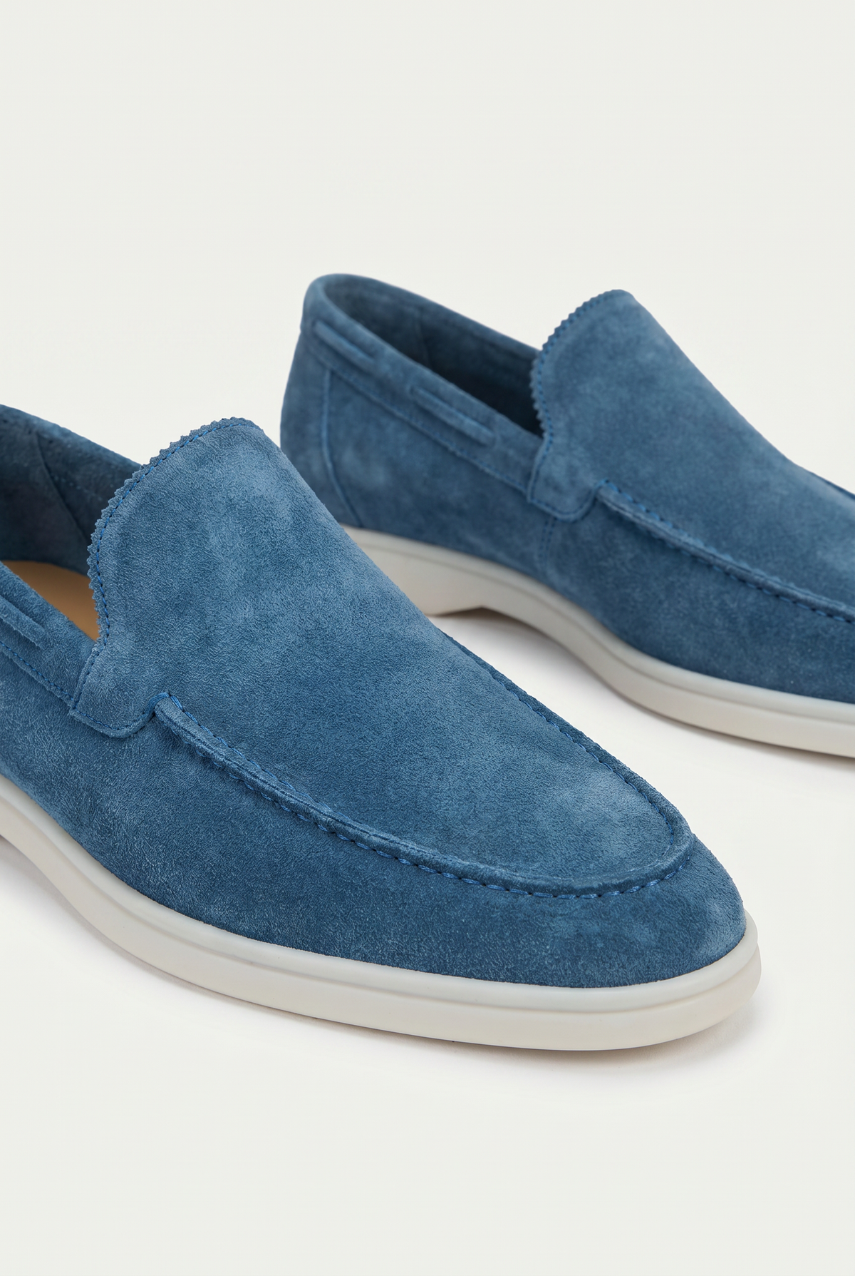 Amalfi Classic Suède Loafer Blue