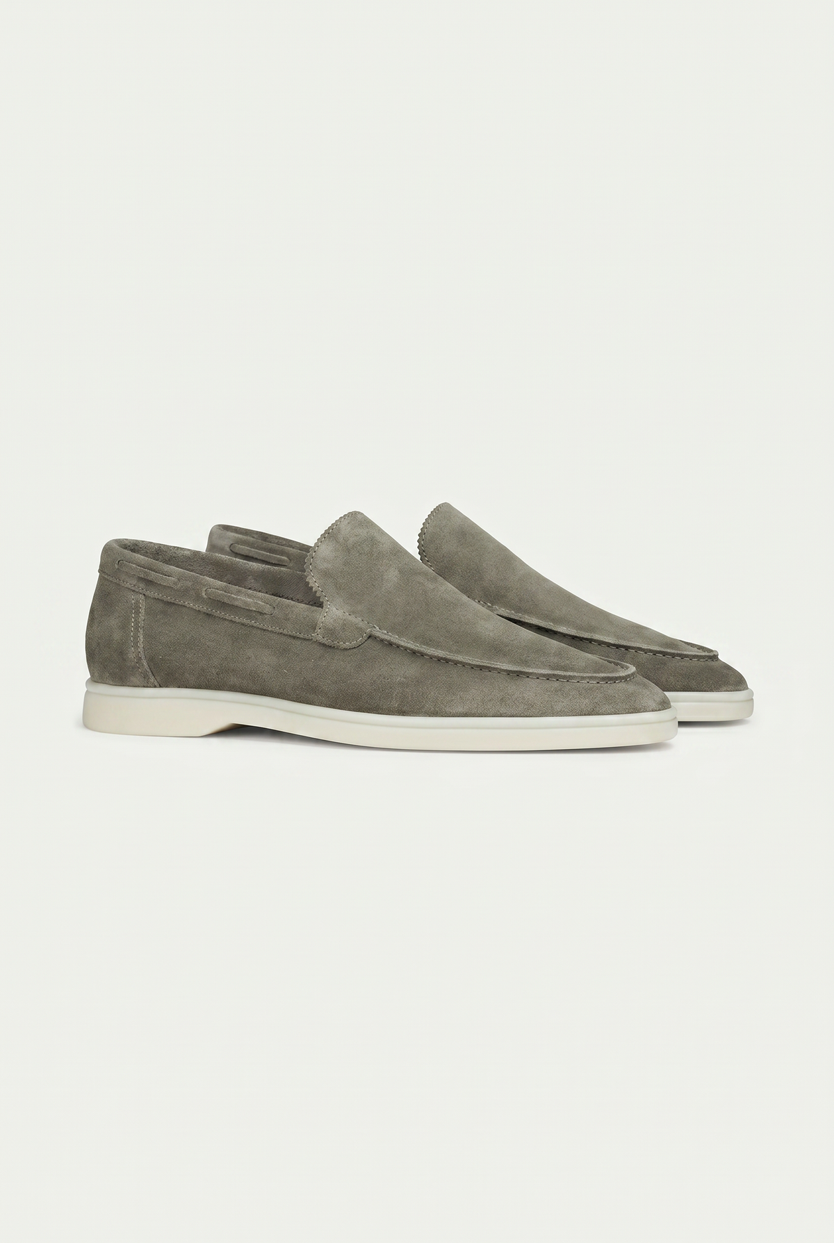 Amalfi Classic Suède Loafer Soft Grey