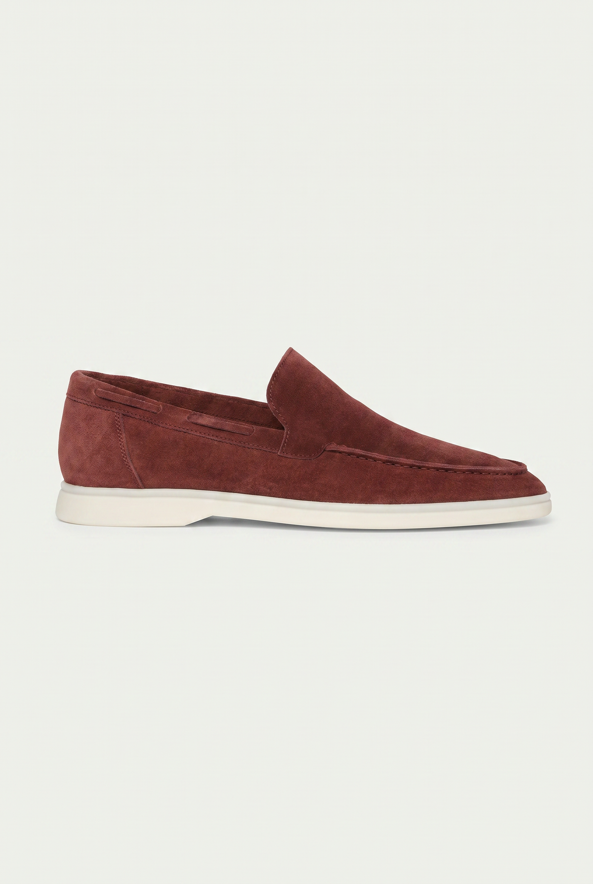 Amalfi Classic Suède Loafer Red
