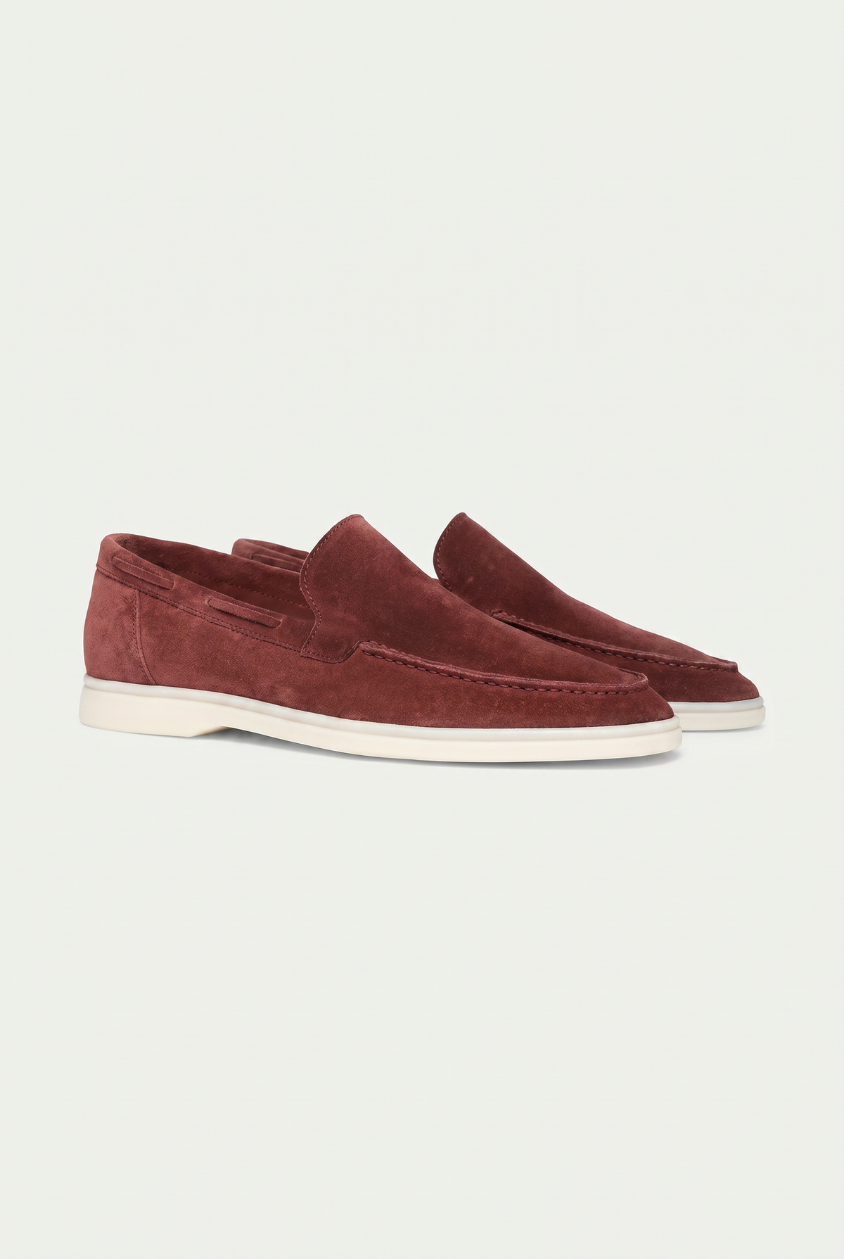 Amalfi Classic Suède Loafer Red